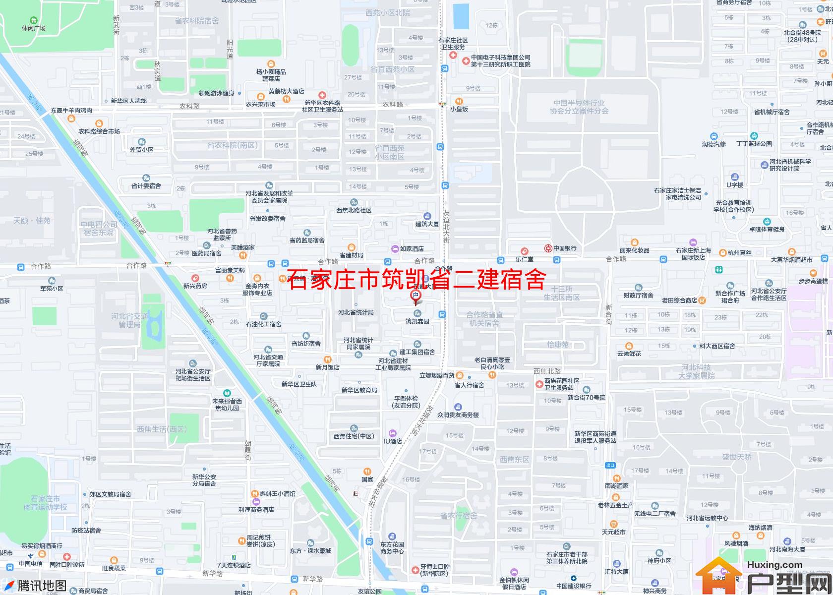 筑凯省二建宿舍小区 - 户型网