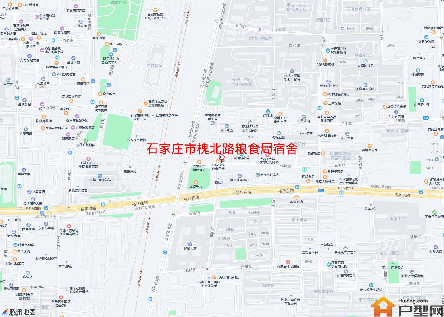 槐北路粮食局宿舍小区 - 户型网