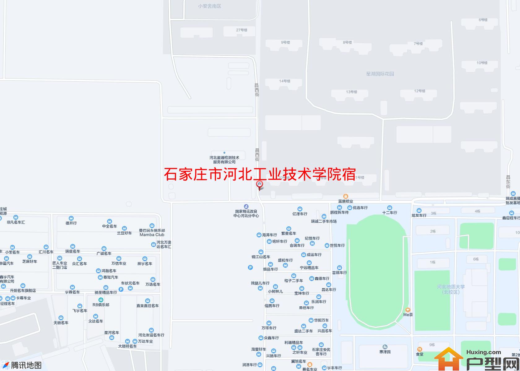 河北工业技术学院宿舍小区 - 户型网