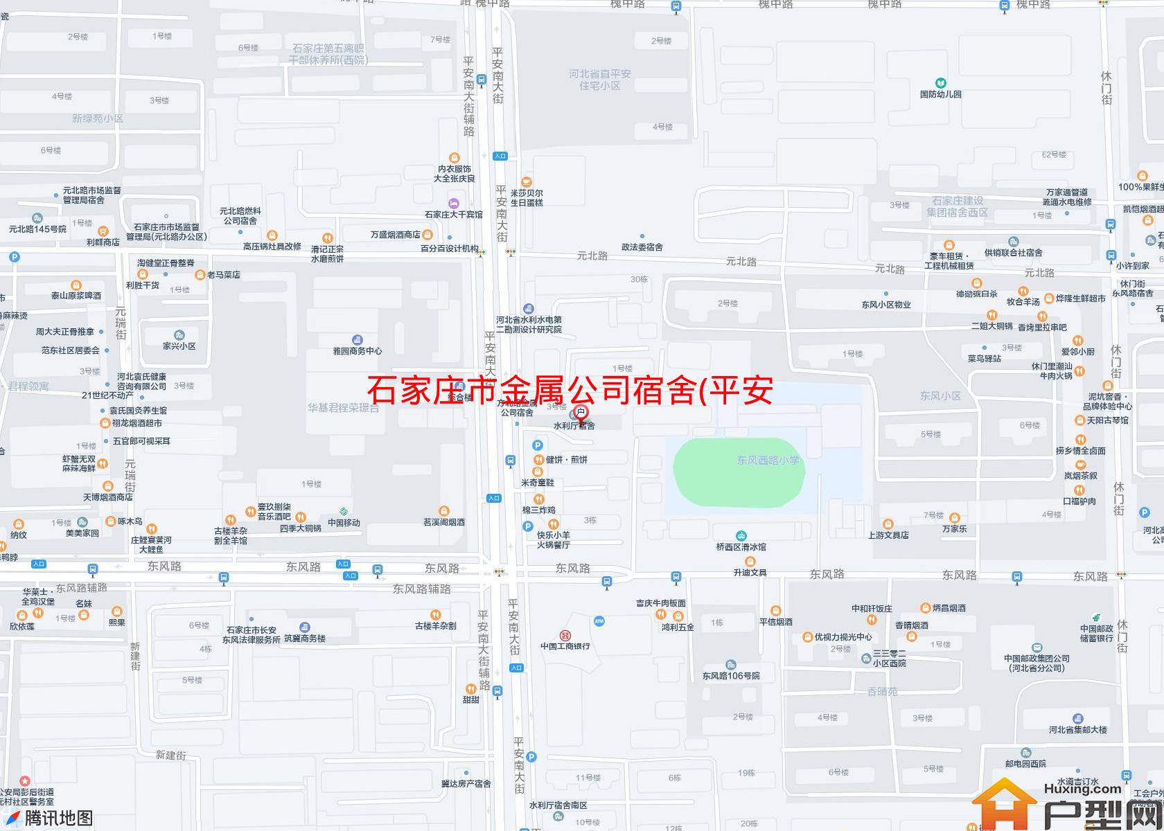 金属公司宿舍(平安大街)小区 - 户型网