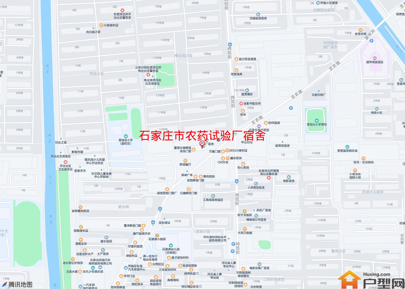 农药试验厂宿舍小区 - 户型网