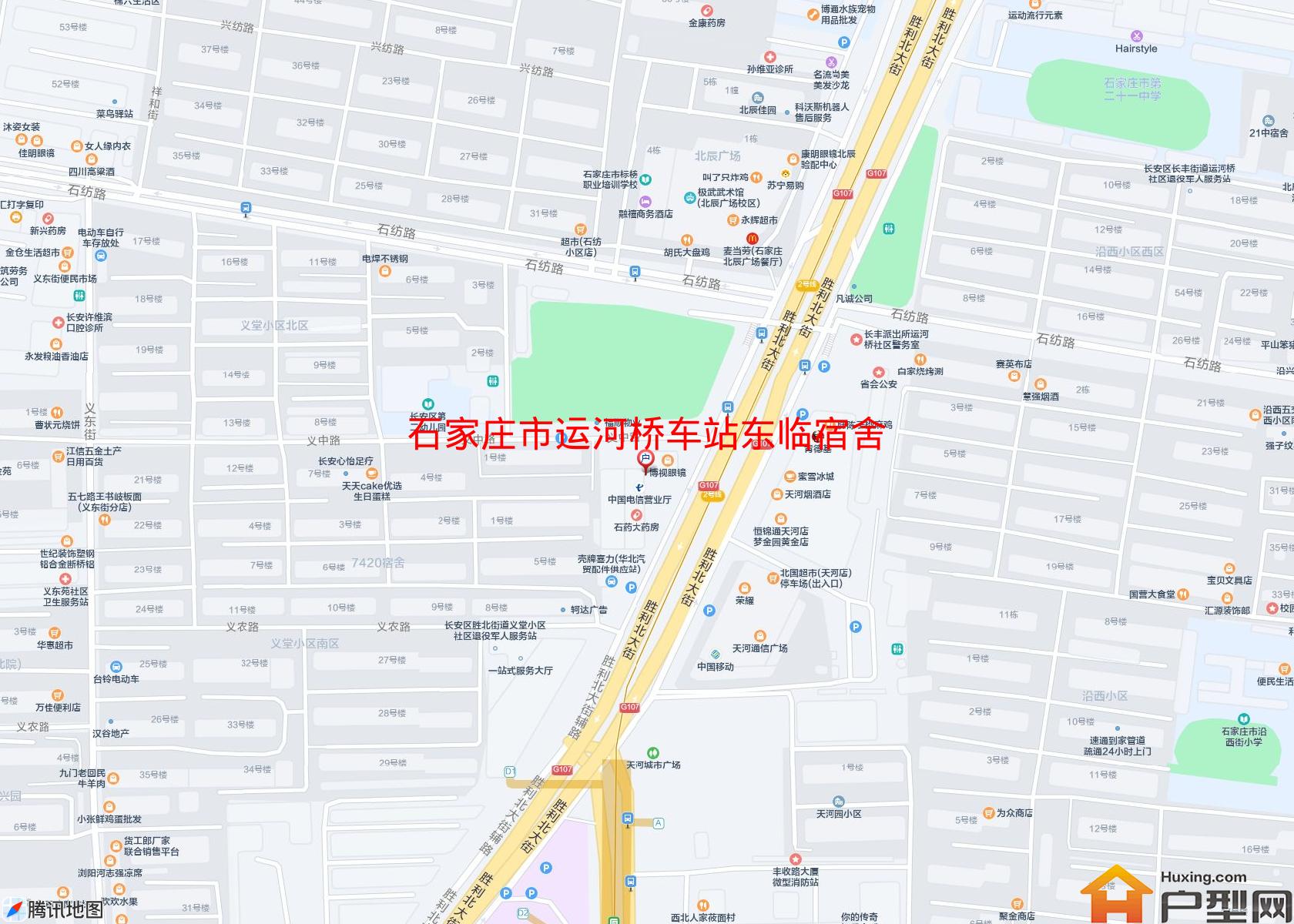 运河桥车站东临宿舍小区 - 户型网