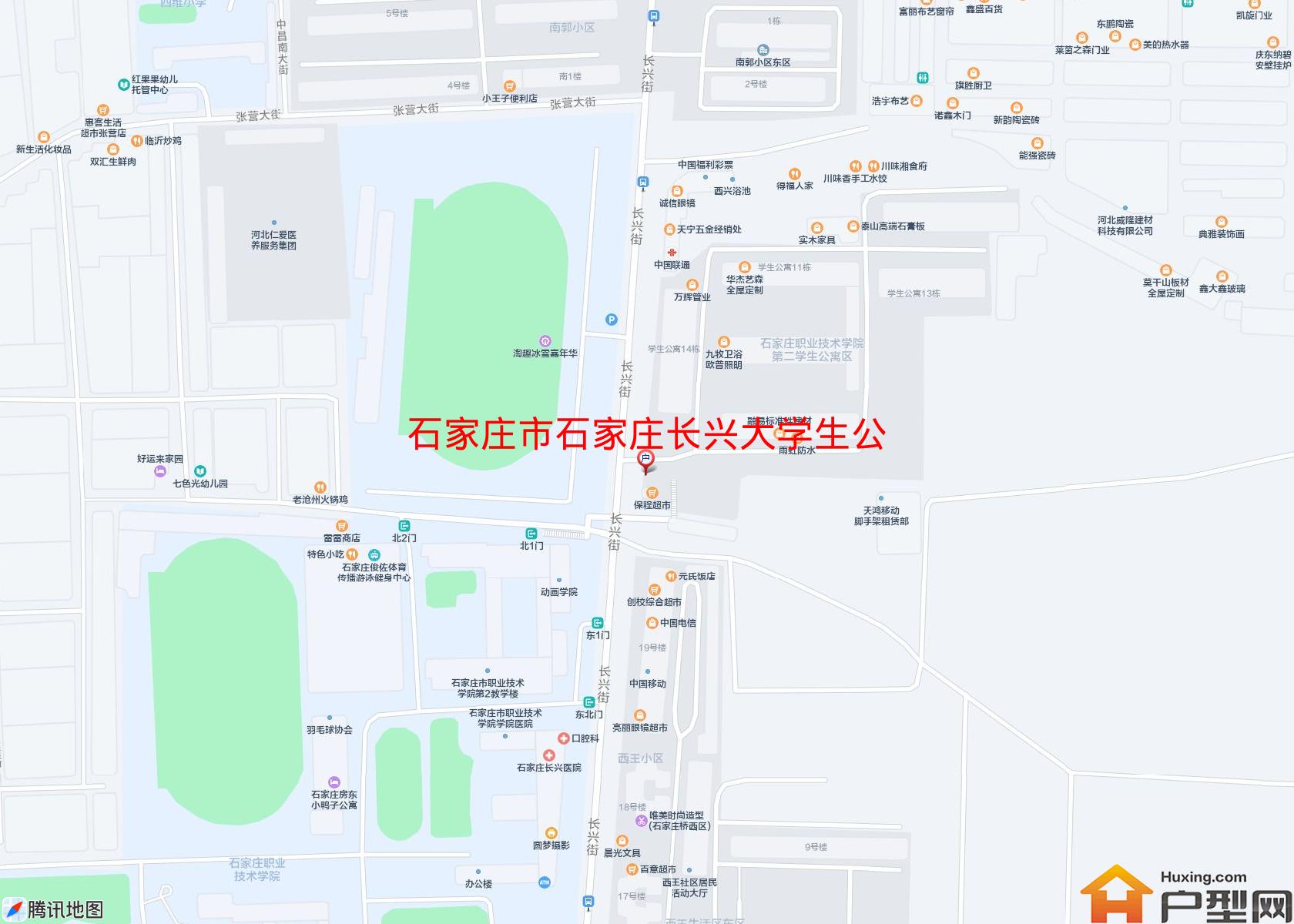 石家庄长兴大学生公寓小区 - 户型网
