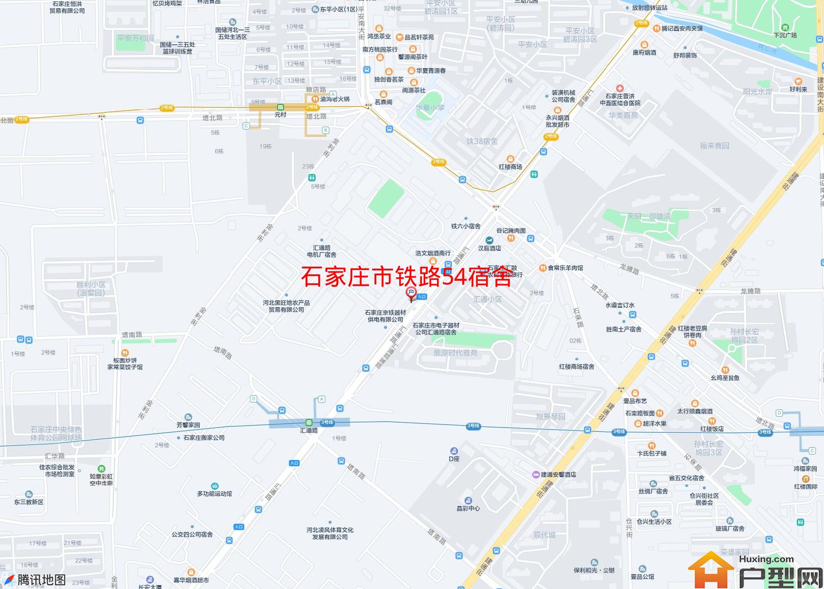 铁路54宿舍小区 - 户型网