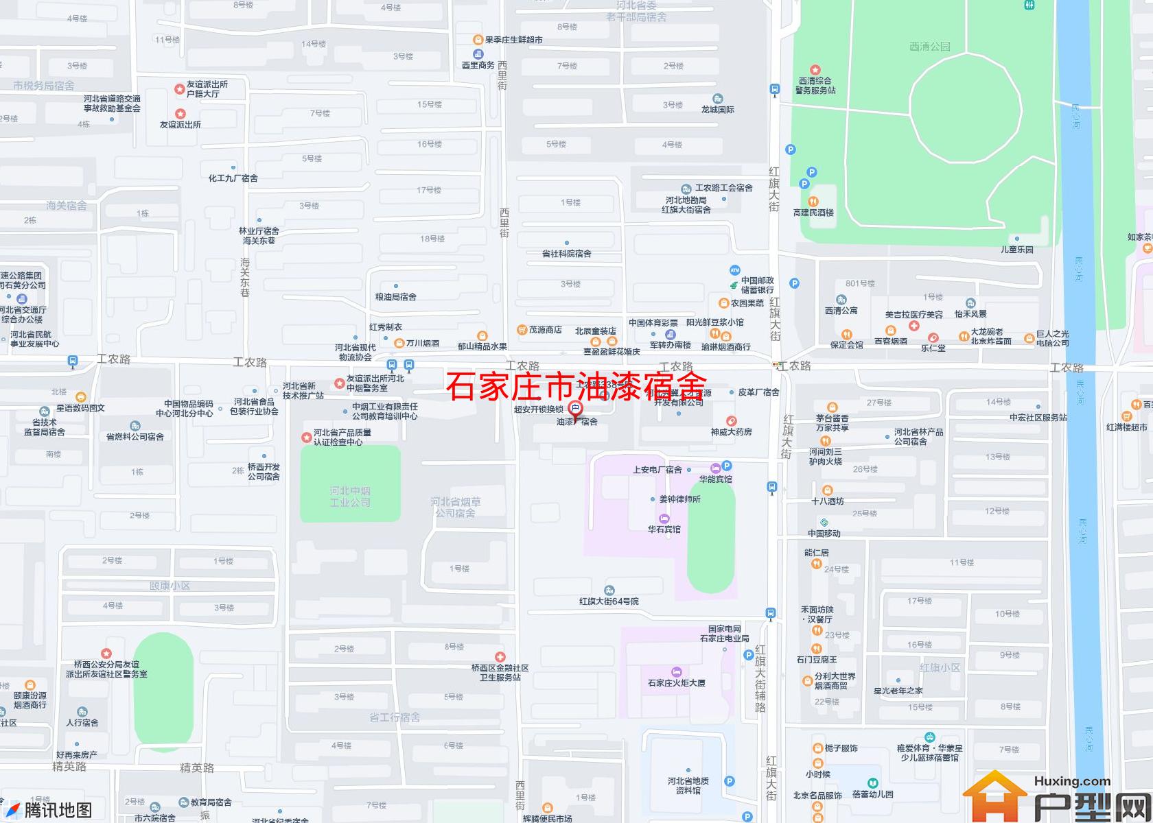 油漆宿舍小区 - 户型网