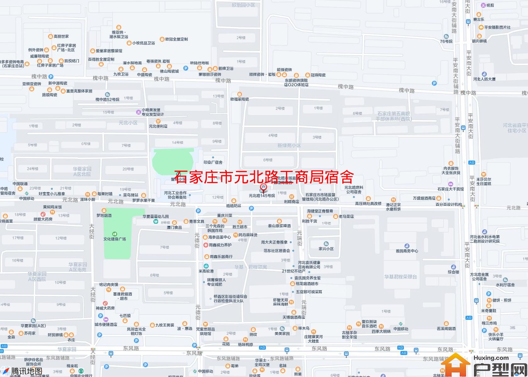 元北路工商局宿舍小区 - 户型网