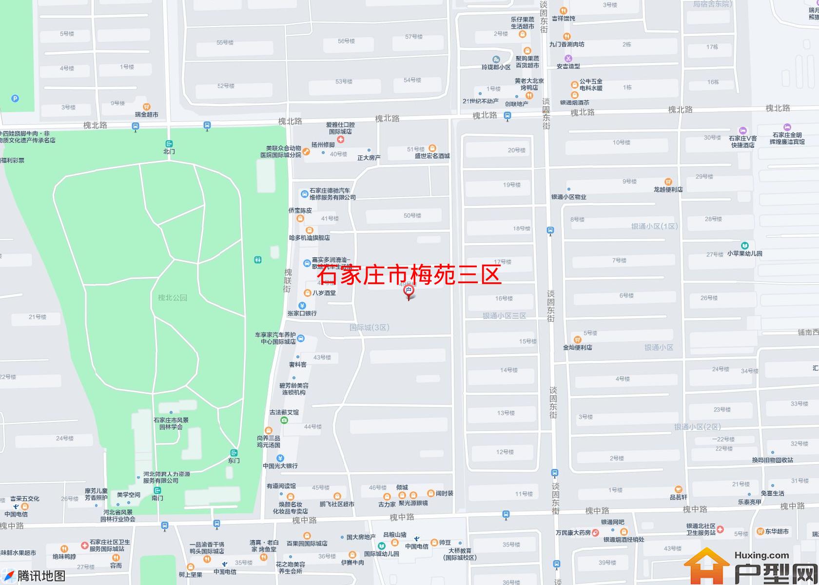 梅苑三区小区 - 户型网