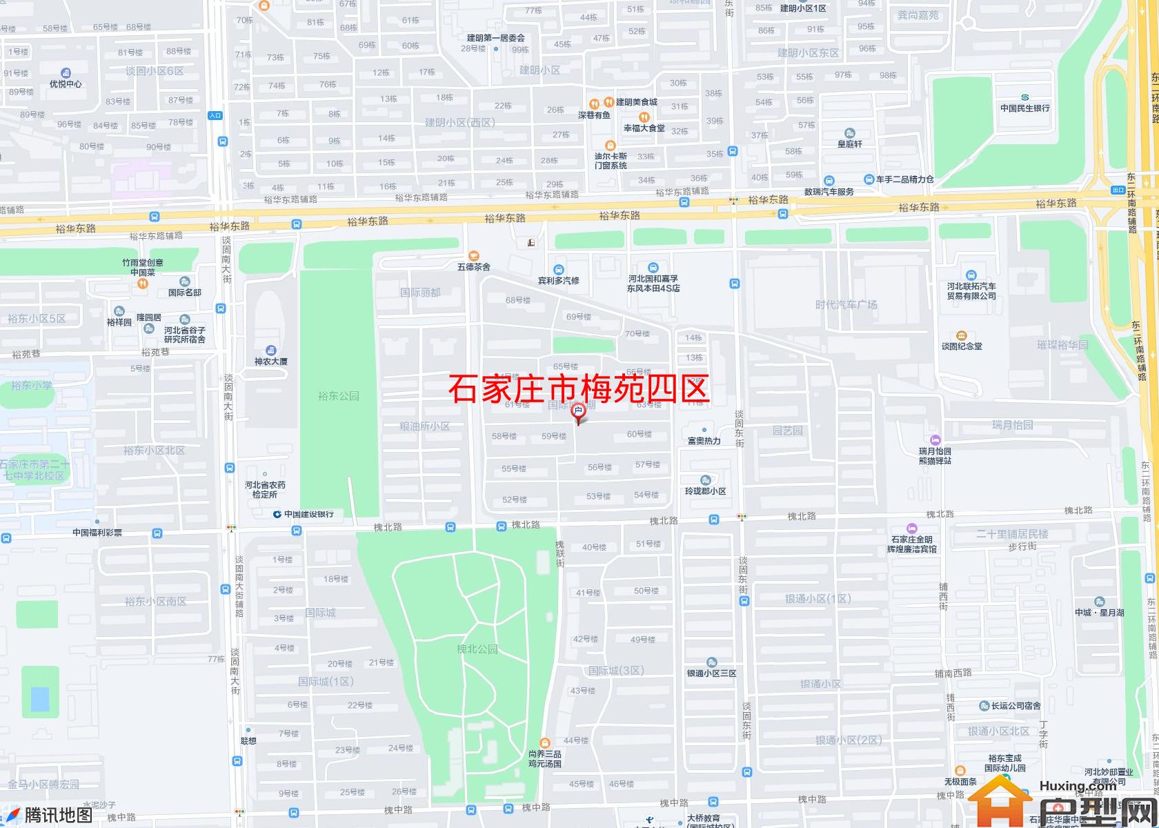 梅苑四区小区 - 户型网