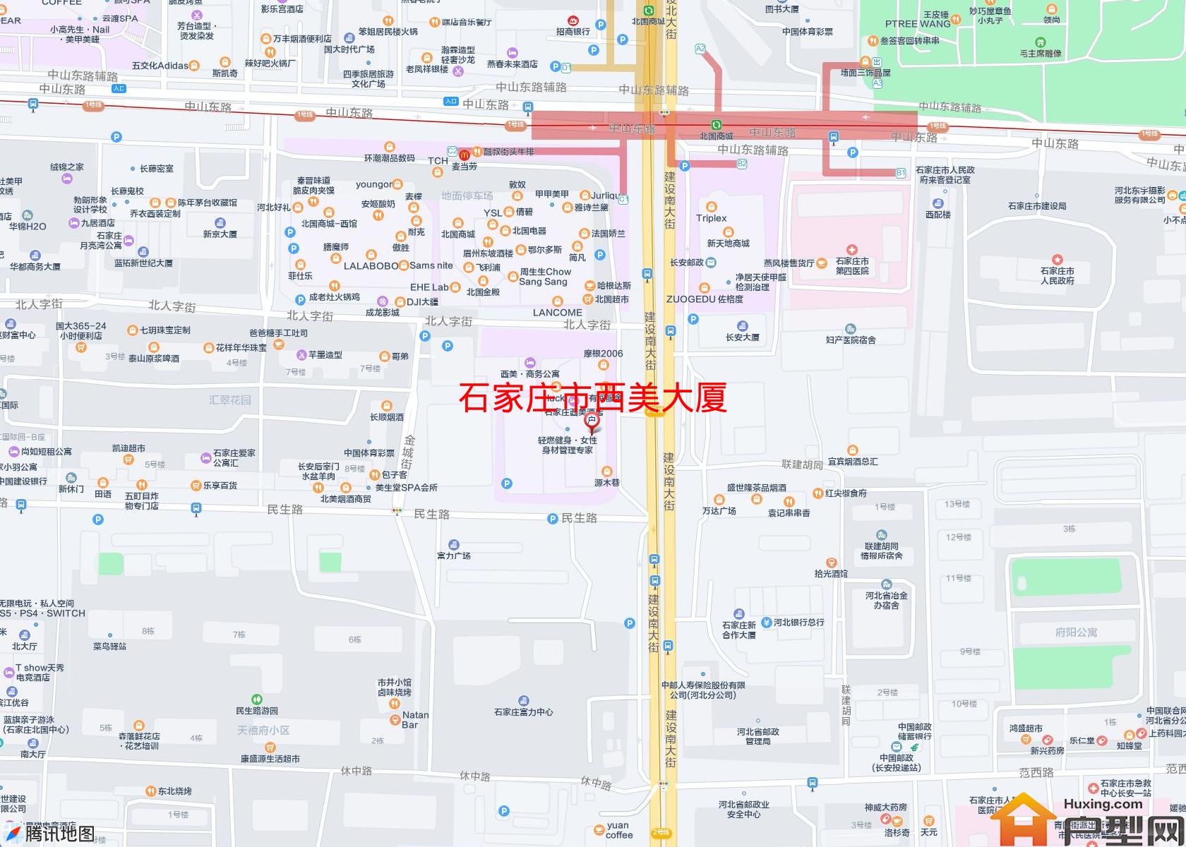西美大厦小区 - 户型网