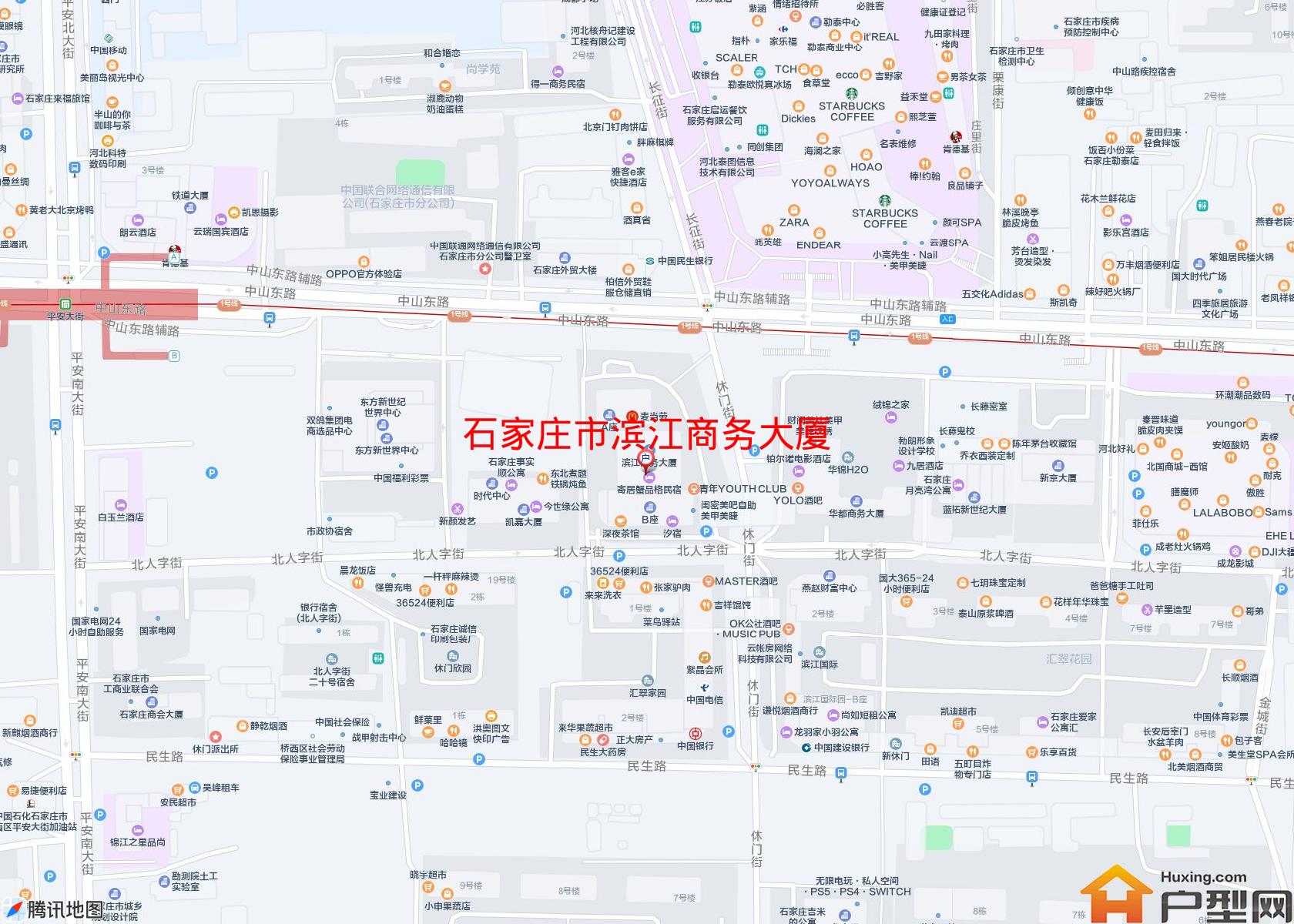 滨江商务大厦小区 - 户型网