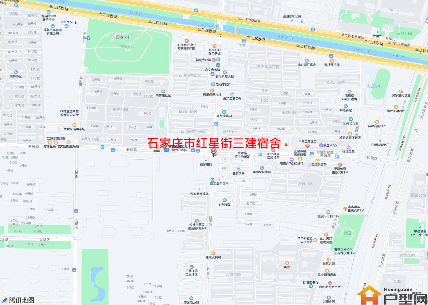 红星街三建宿舍小区 - 户型网