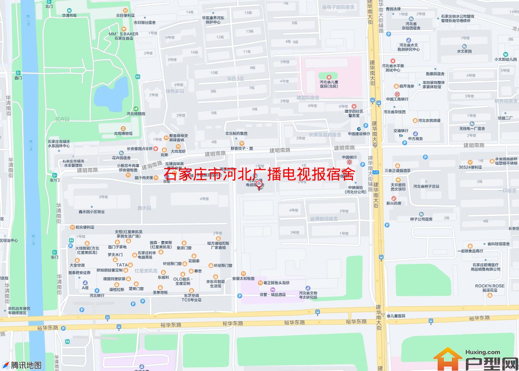 河北广播电视报宿舍小区 - 户型网