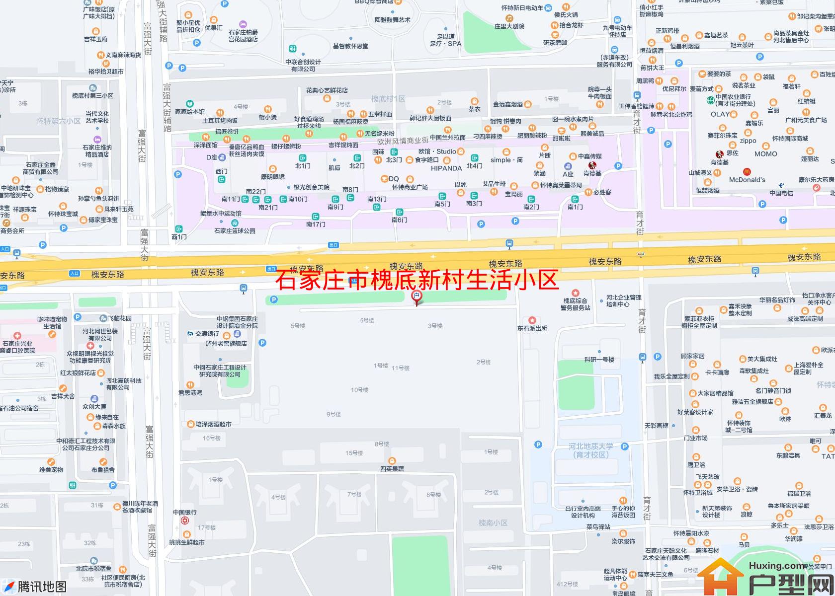 槐底新村生活小区小区 - 户型网
