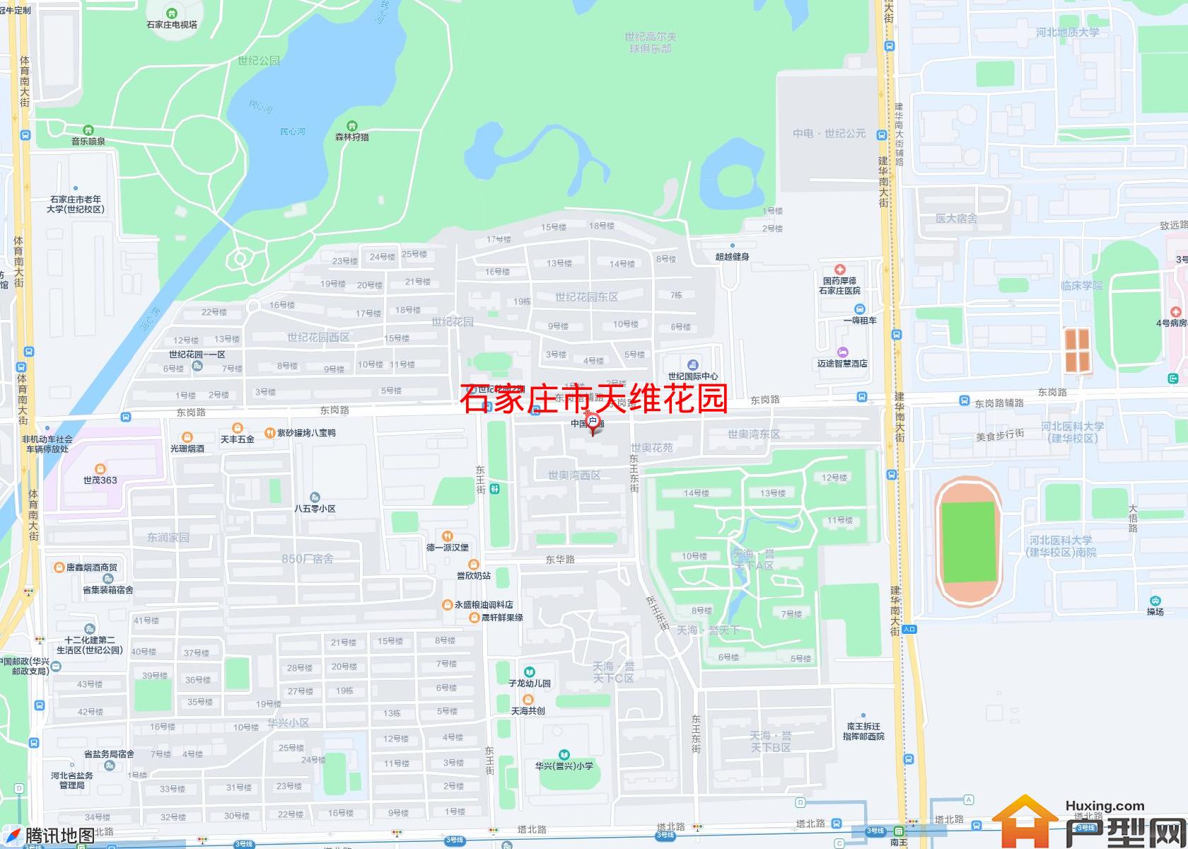 天维花园小区 - 户型网
