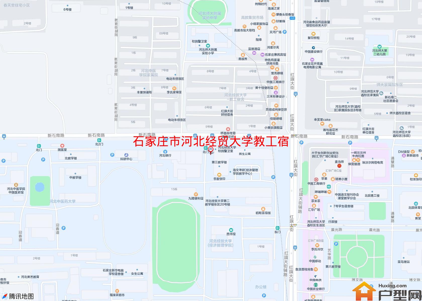 河北经贸大学教工宿舍小区 - 户型网