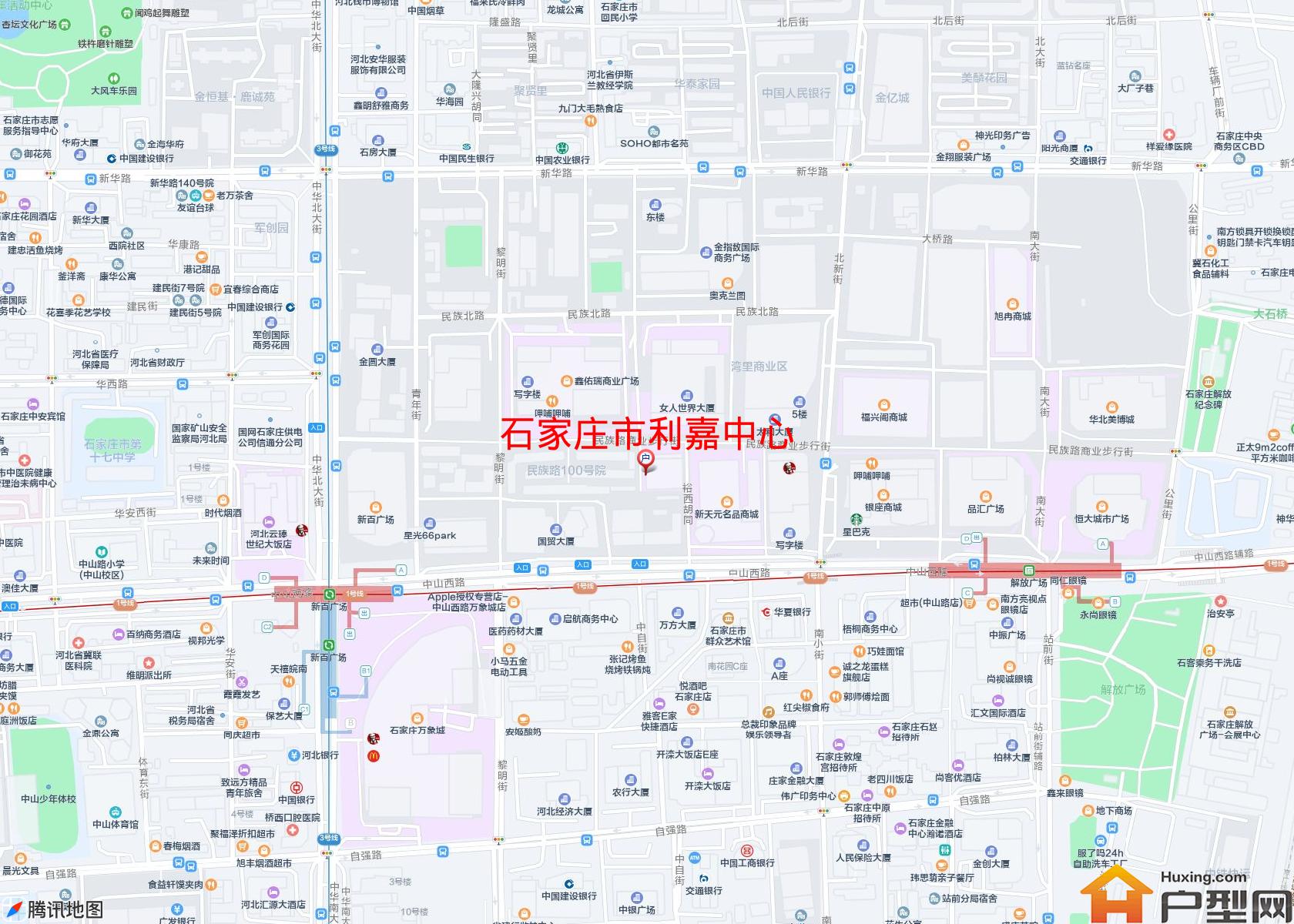 利嘉中心小区 - 户型网