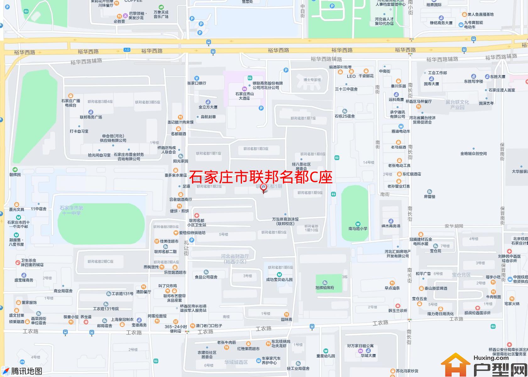 联邦名都C座小区 - 户型网