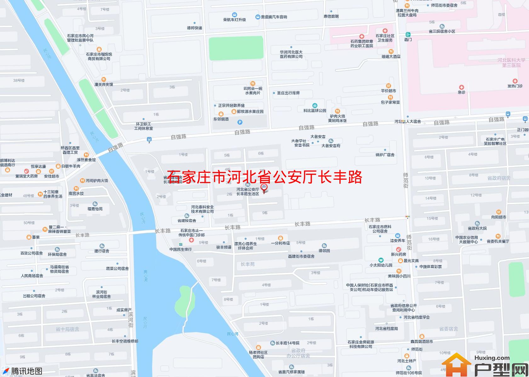河北省公安厅长丰路生活区小区 - 户型网
