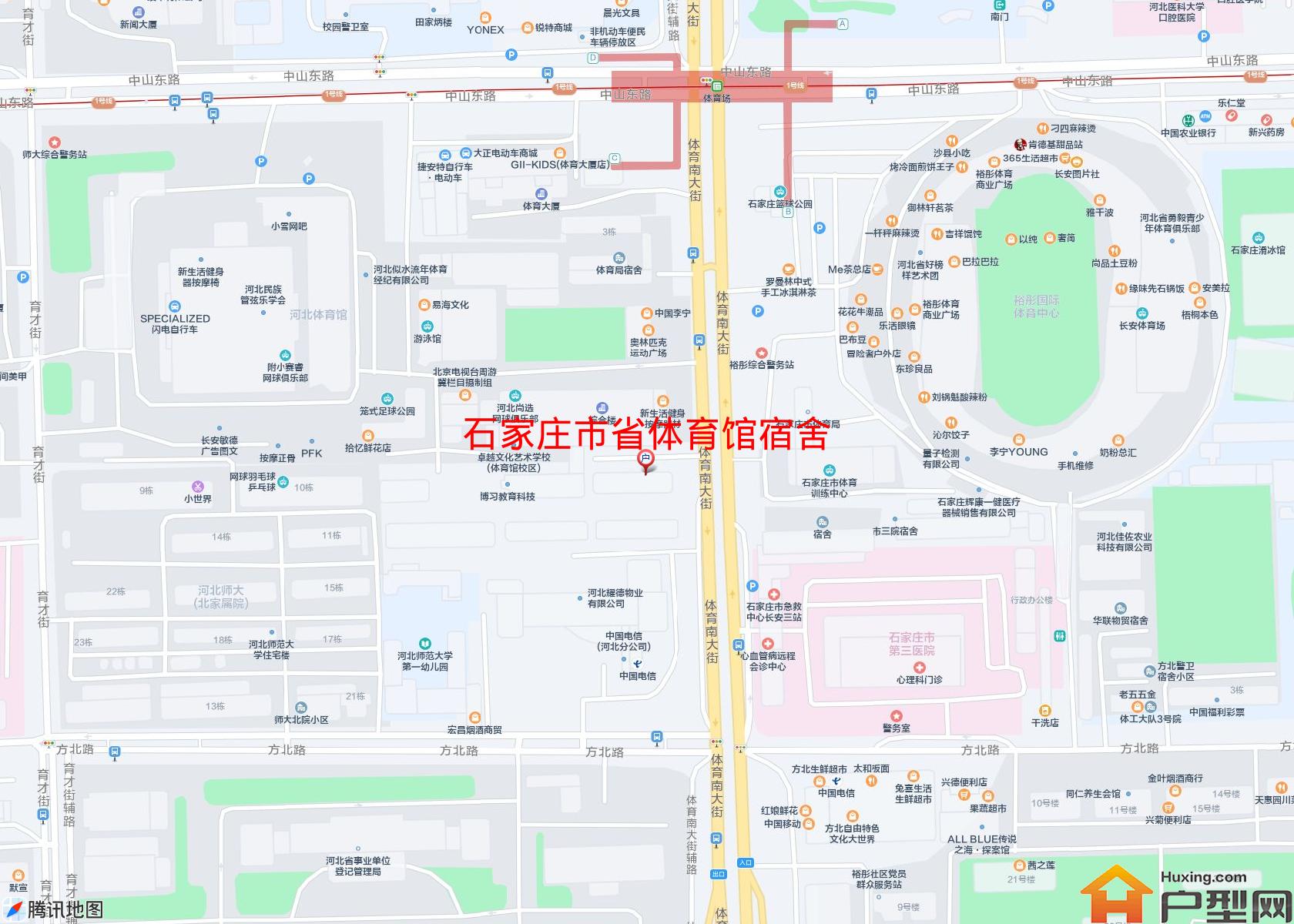 省体育馆宿舍小区 - 户型网