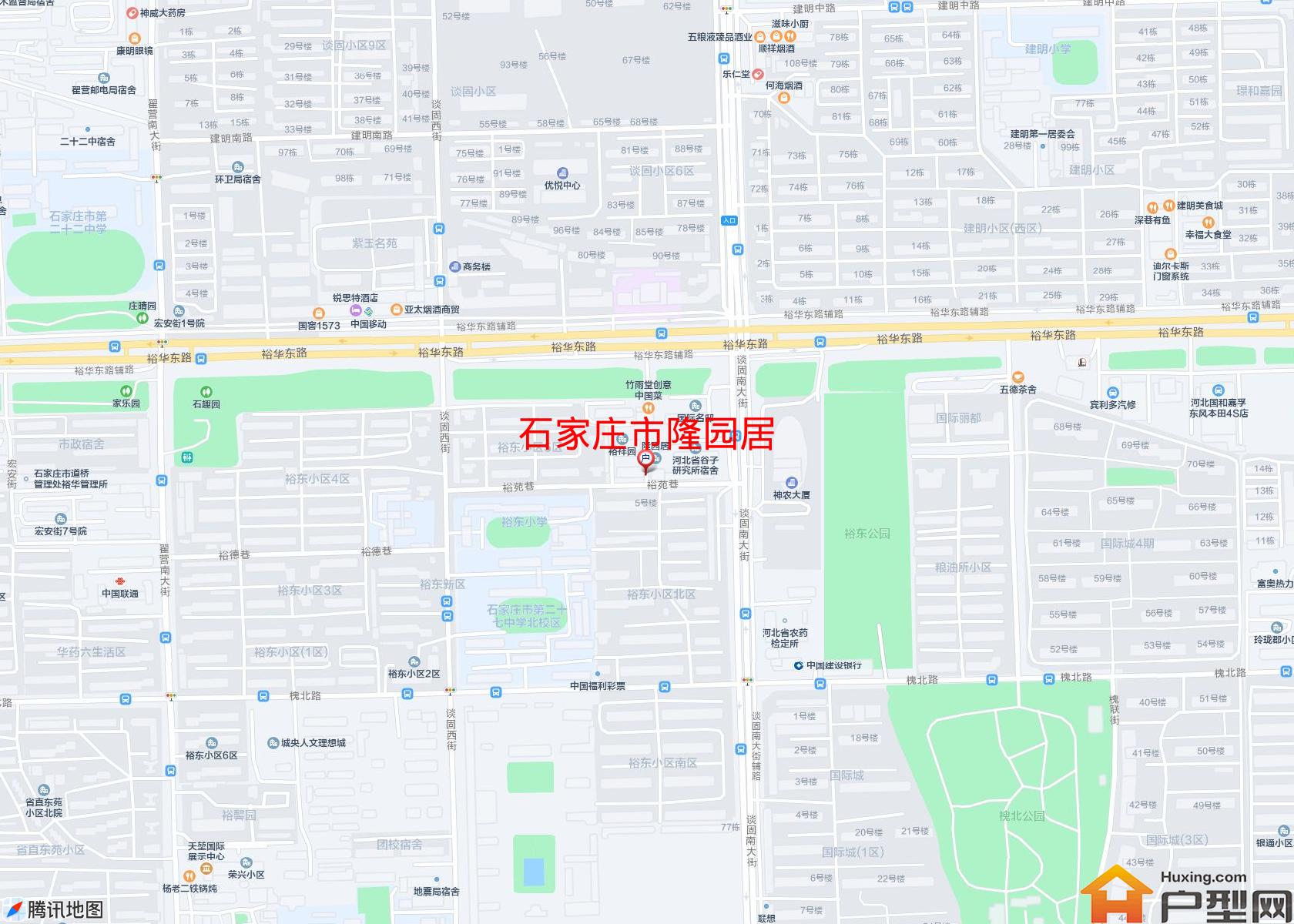 隆园居小区 - 户型网