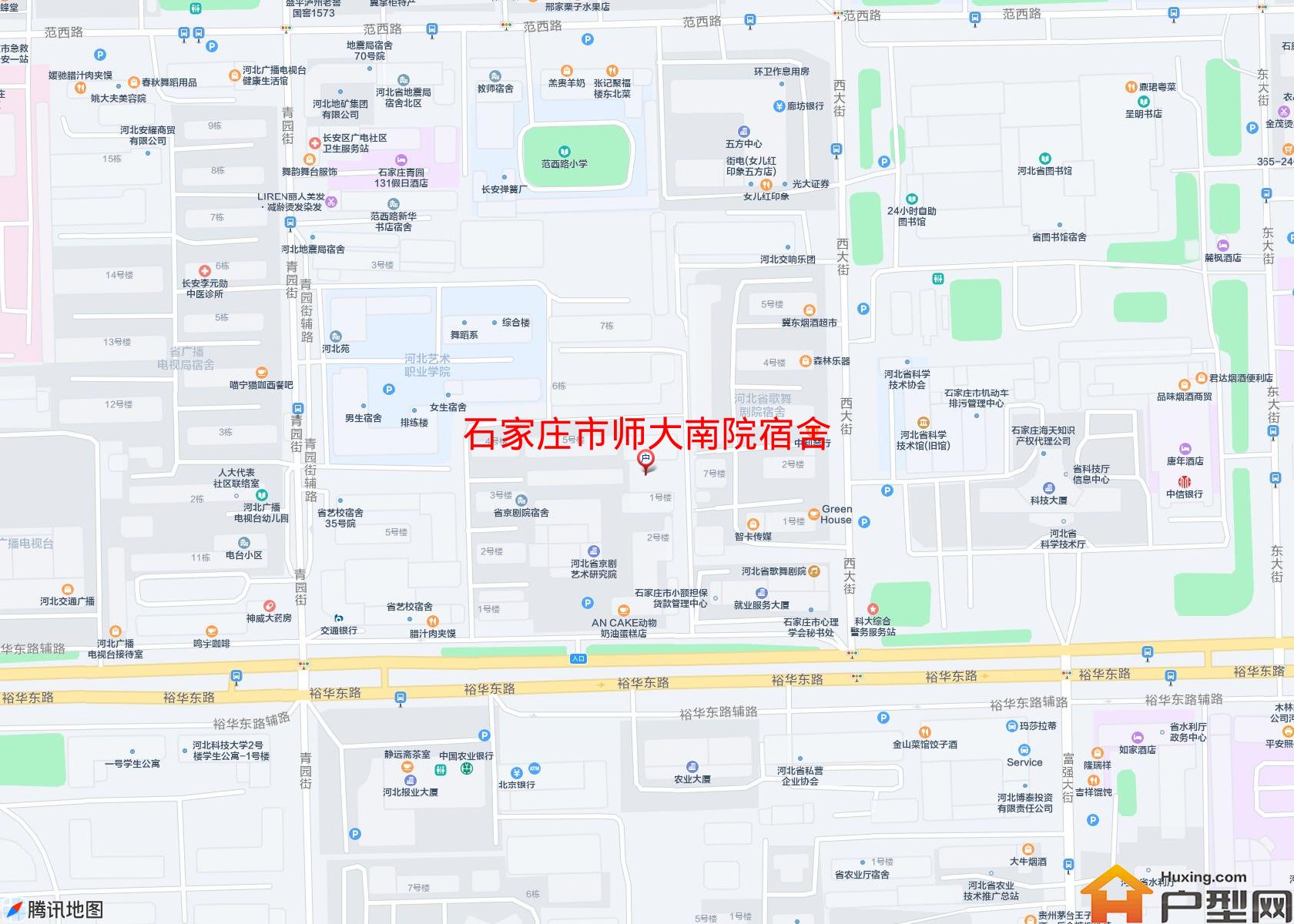 师大南院宿舍小区 - 户型网