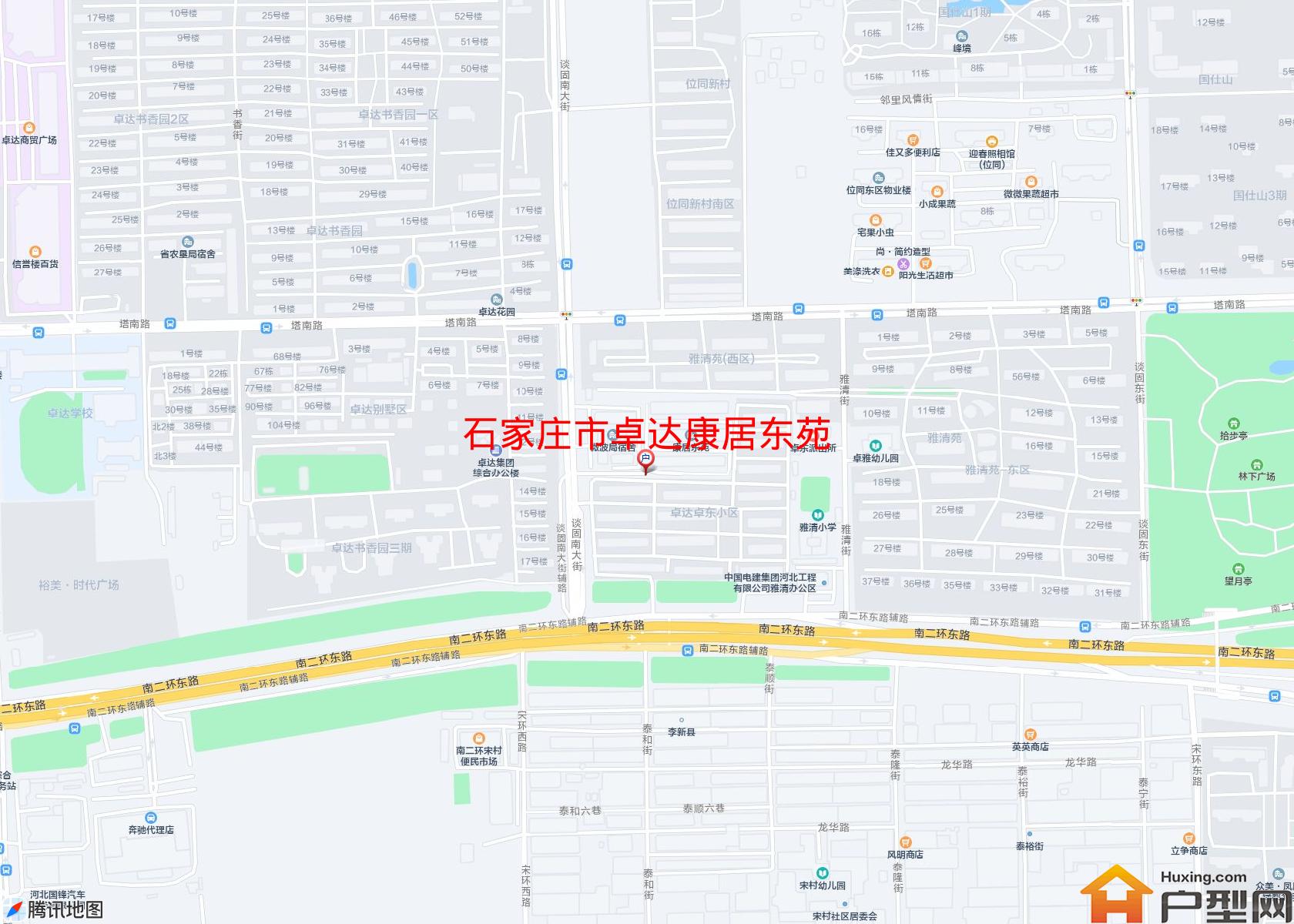 卓达康居东苑小区 - 户型网