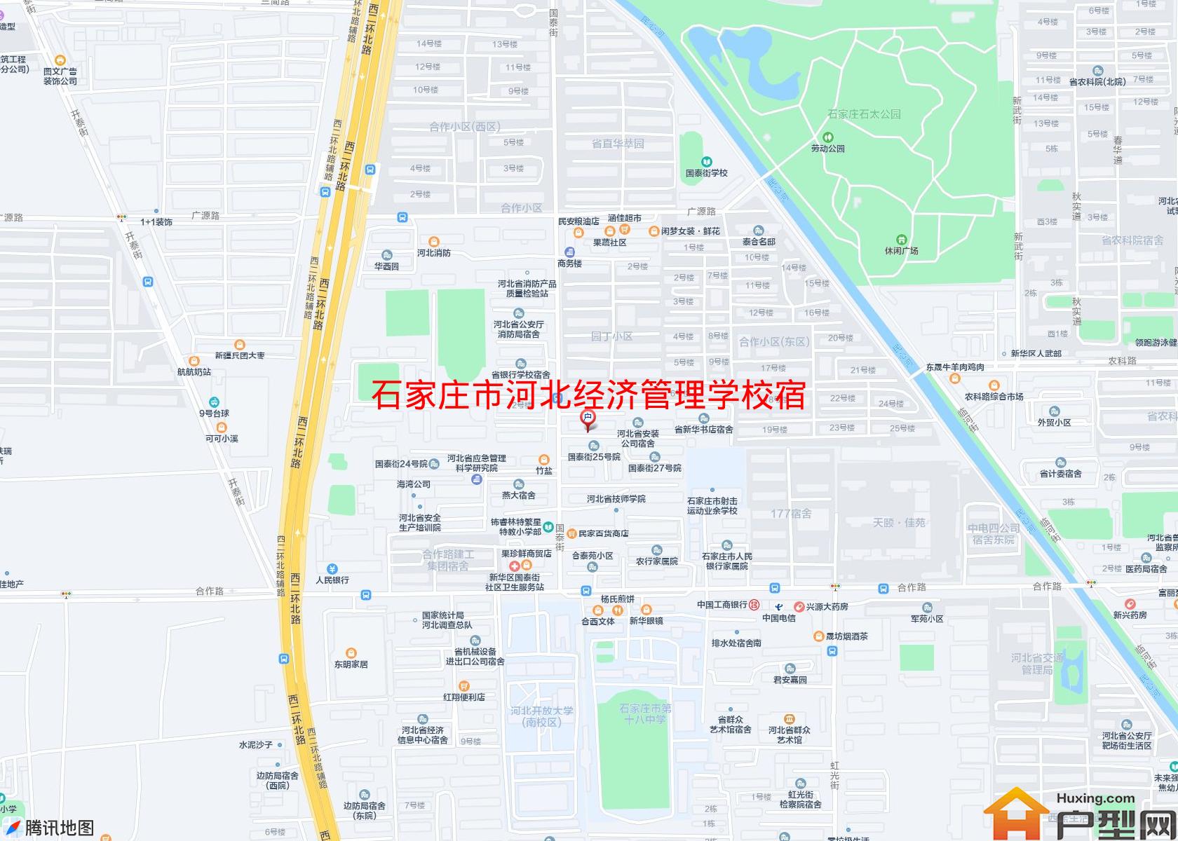 河北经济管理学校宿舍小区 - 户型网