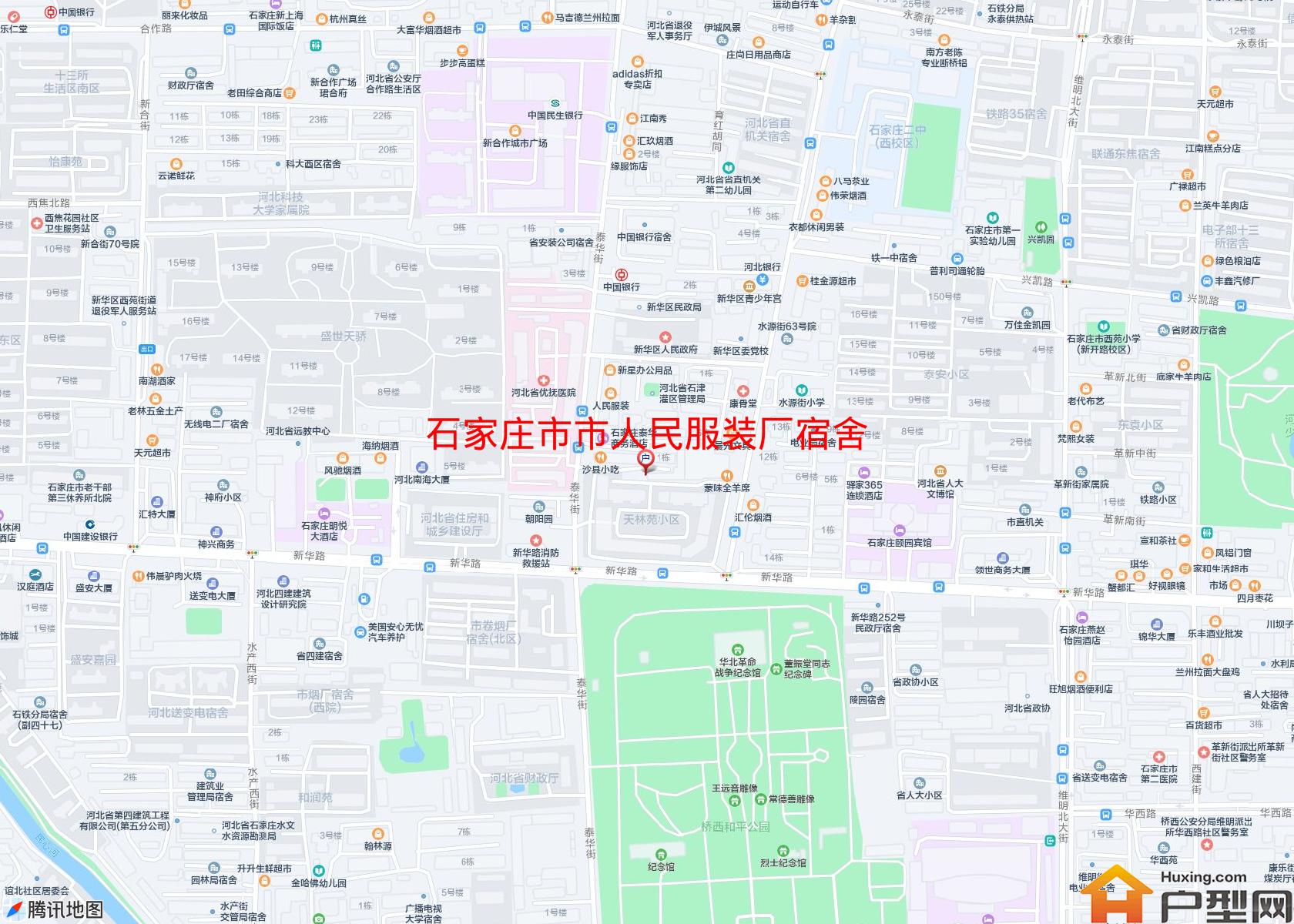 市人民服装厂宿舍小区 - 户型网