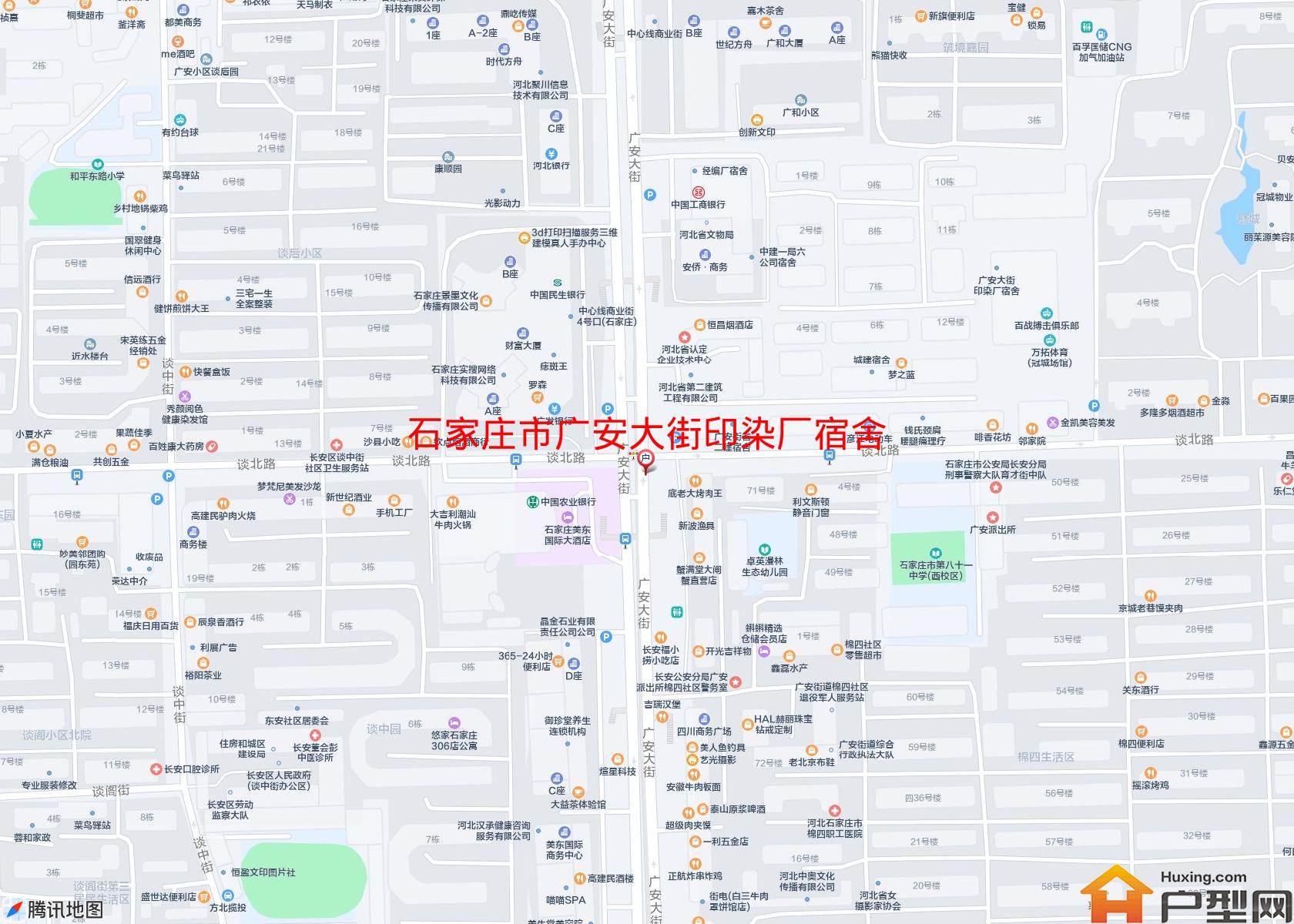 广安大街印染厂宿舍小区 - 户型网