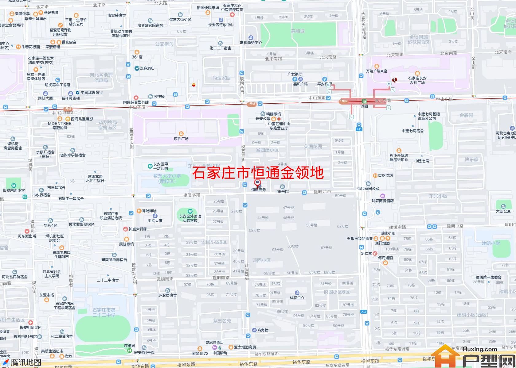 恒通金领地小区 - 户型网