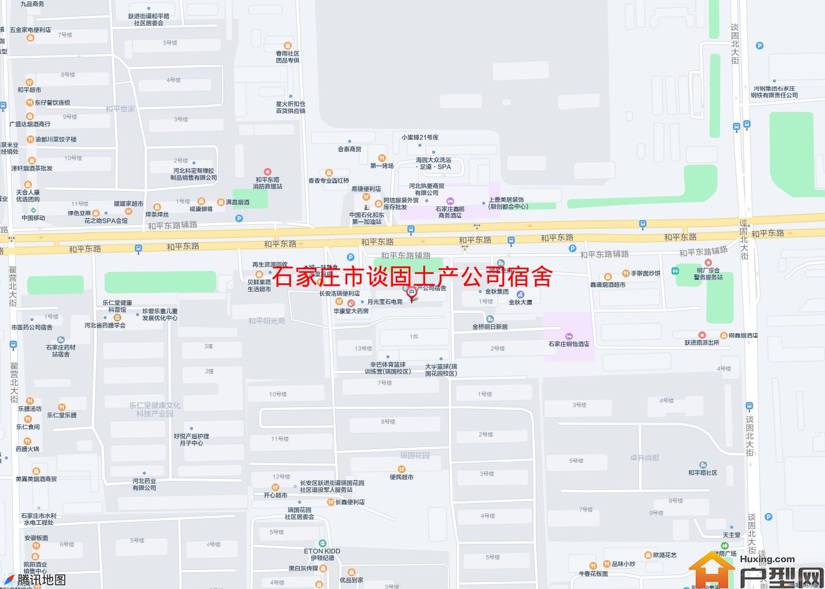 谈固土产公司宿舍小区 - 户型网