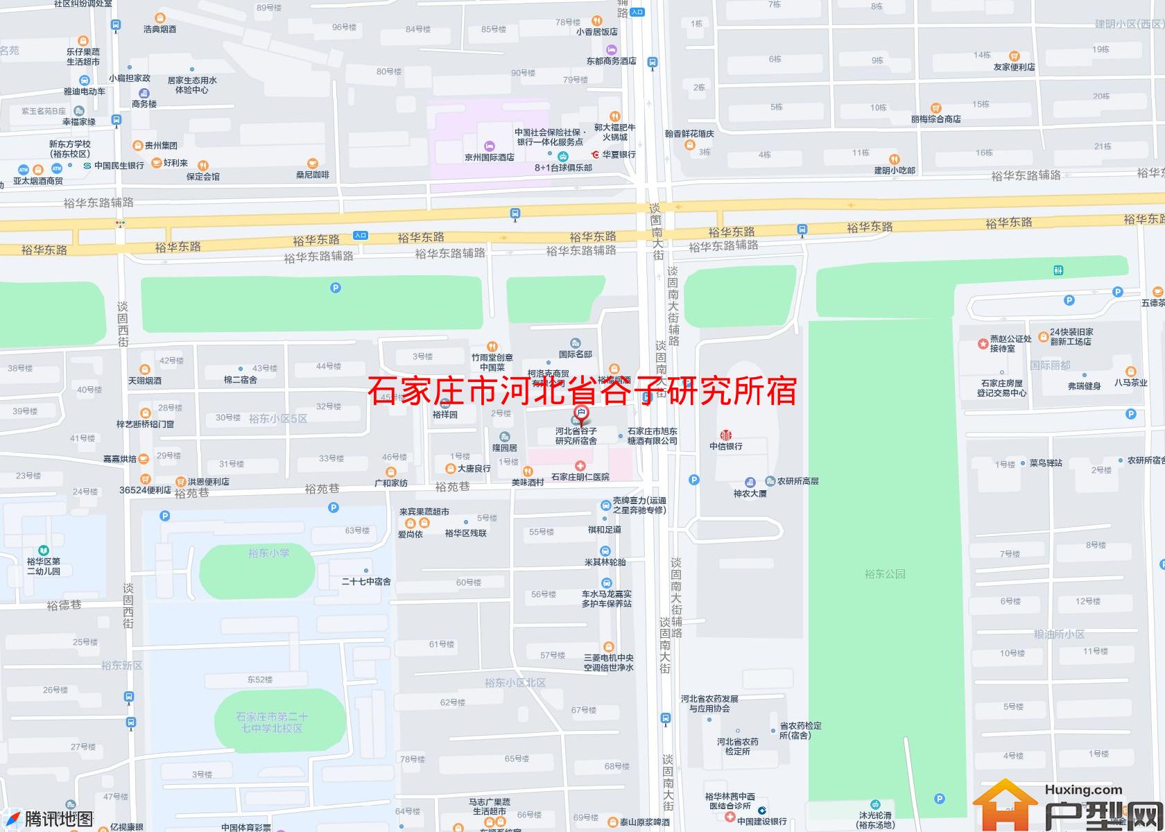 河北省谷子研究所宿舍小区 - 户型网