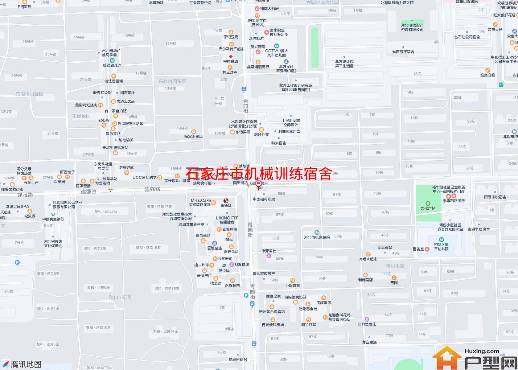 机械训练宿舍小区 - 户型网