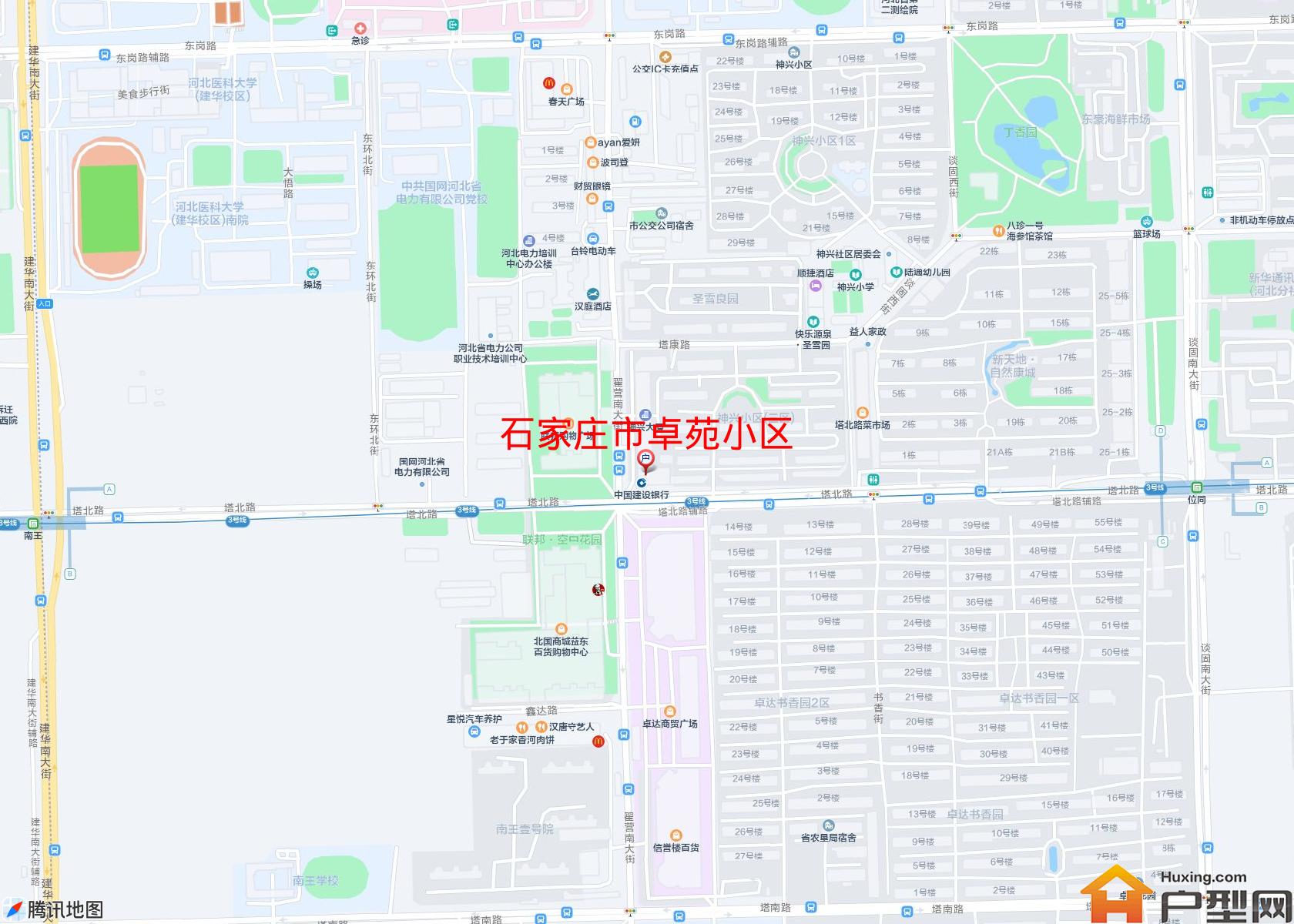 卓苑小区小区 - 户型网