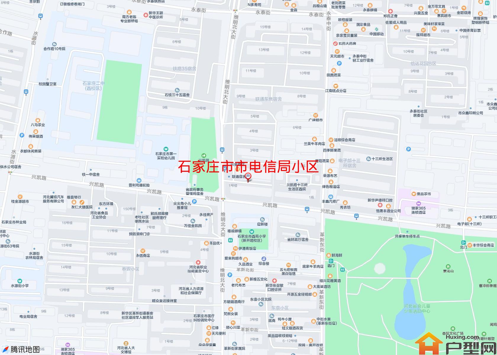 市电信局小区小区 - 户型网