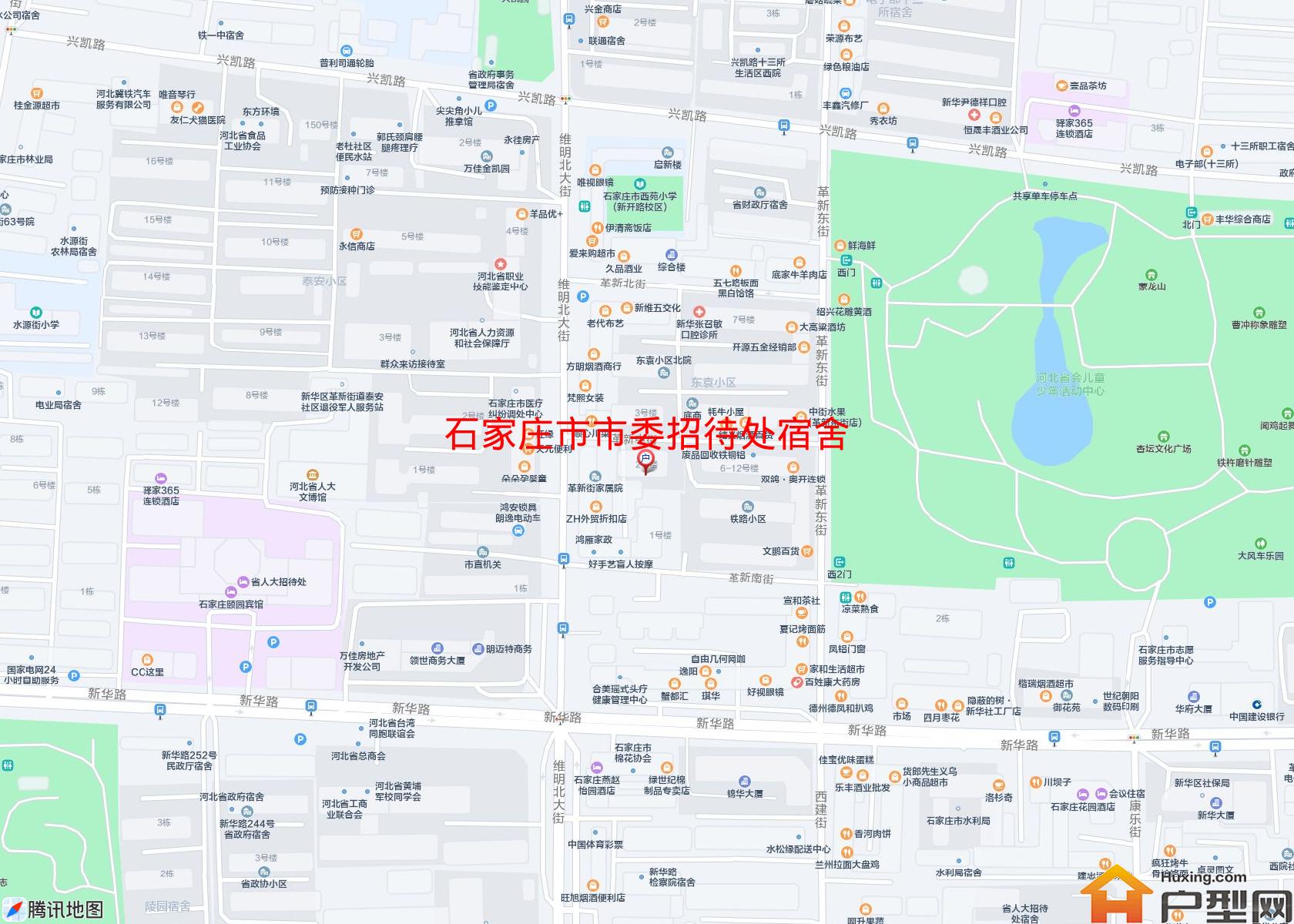 市委招待处宿舍小区 - 户型网