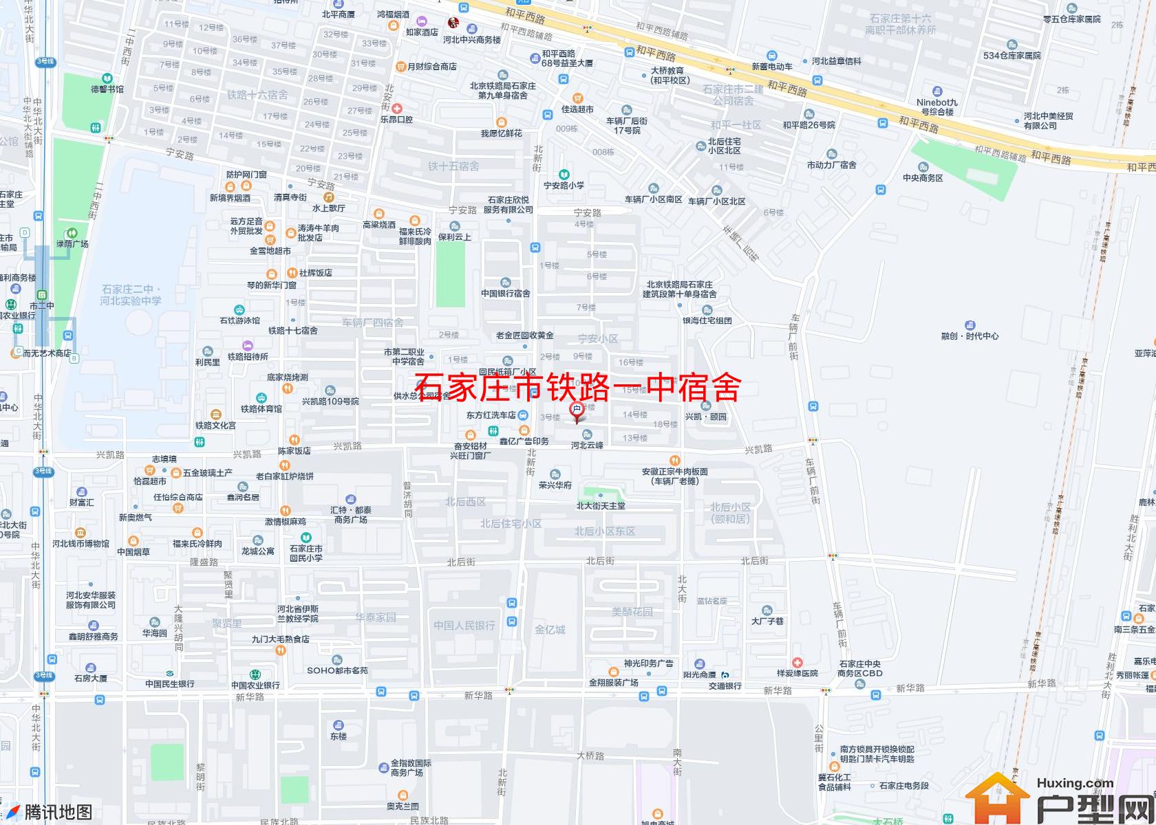 铁路一中宿舍小区 - 户型网