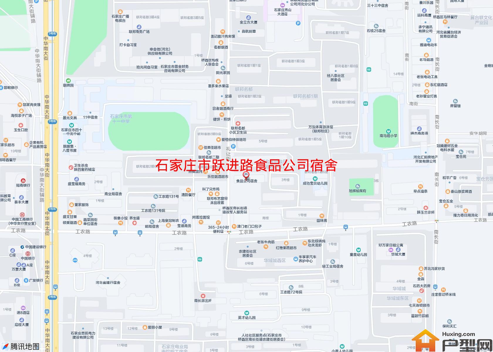 跃进路食品公司宿舍小区 - 户型网