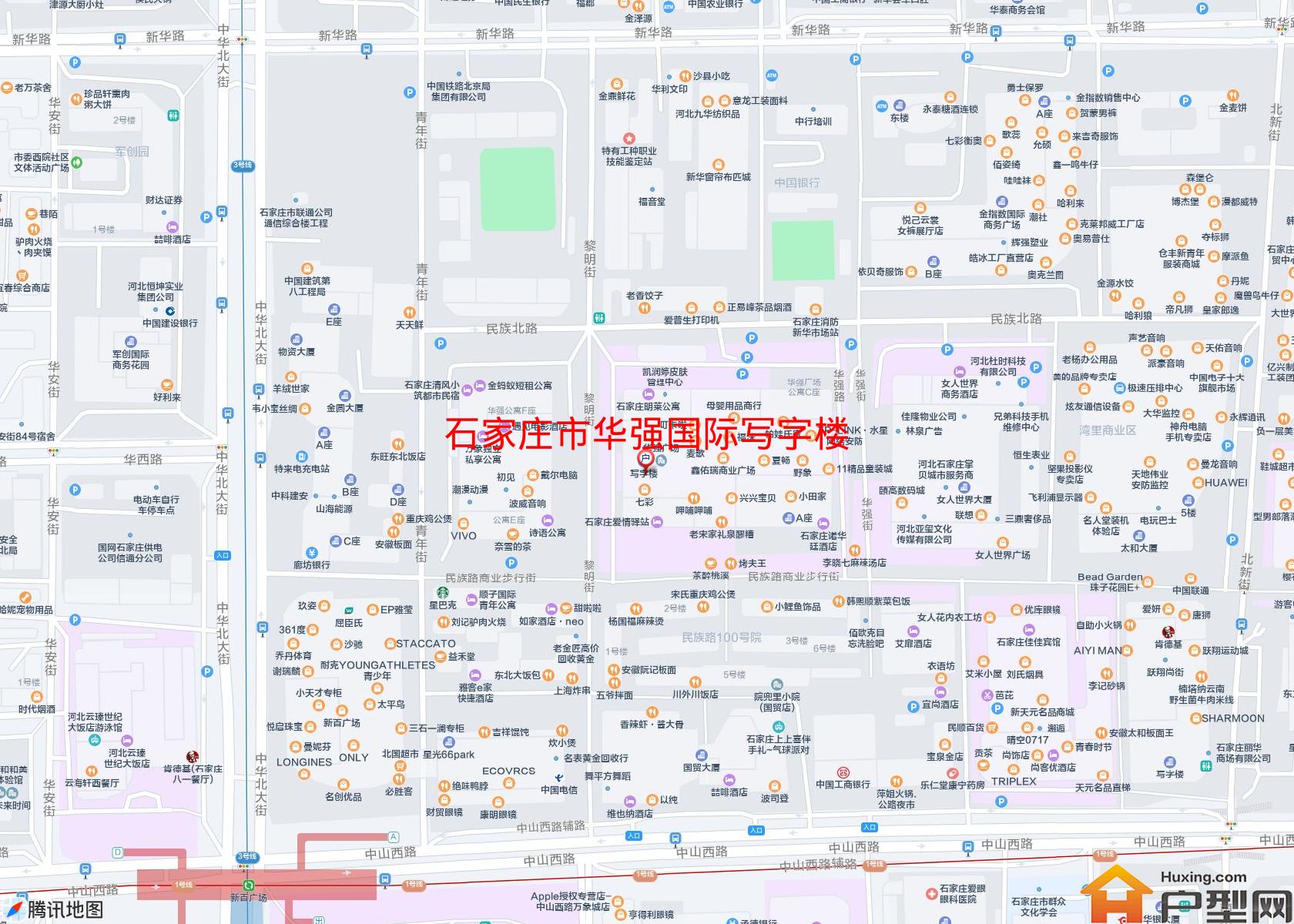 华强国际写字楼小区 - 户型网