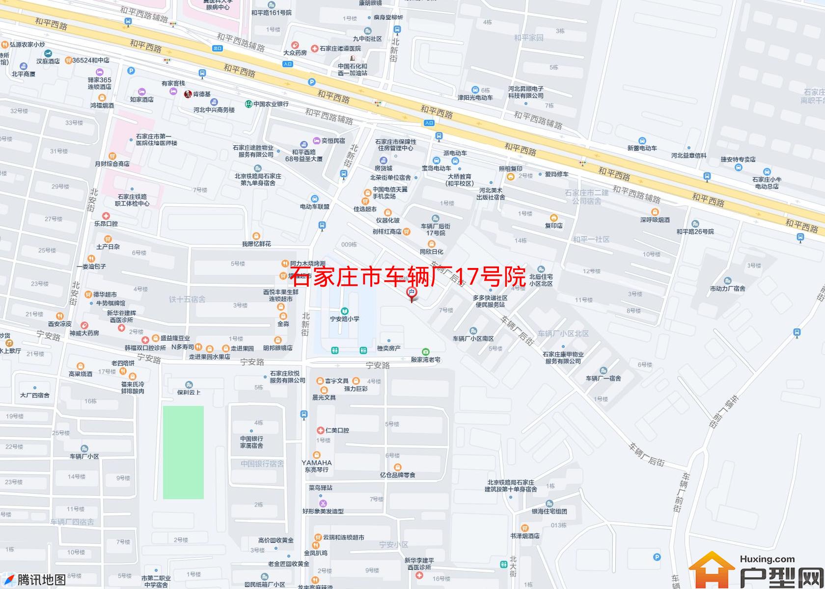 车辆厂17号院小区 - 户型网