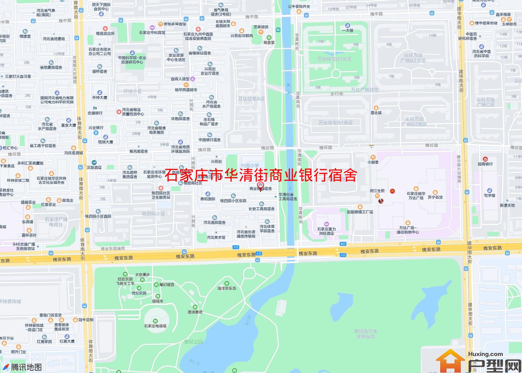 华清街商业银行宿舍小区 - 户型网