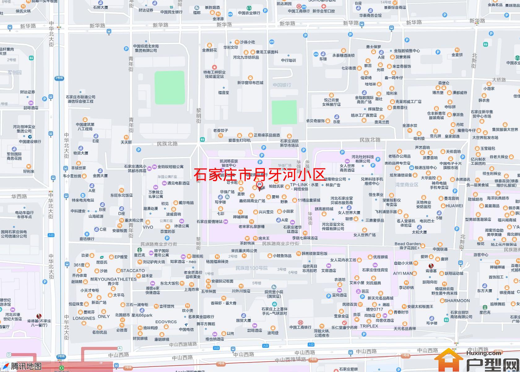 月牙河小区小区 - 户型网