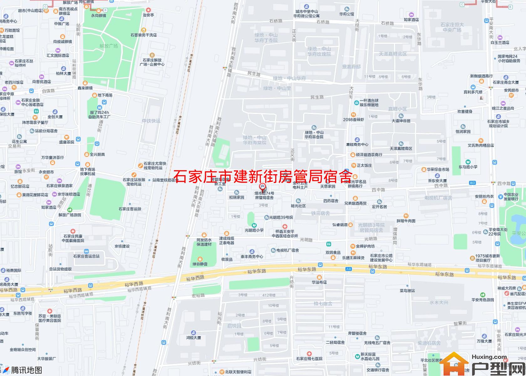 建新街房管局宿舍小区 - 户型网