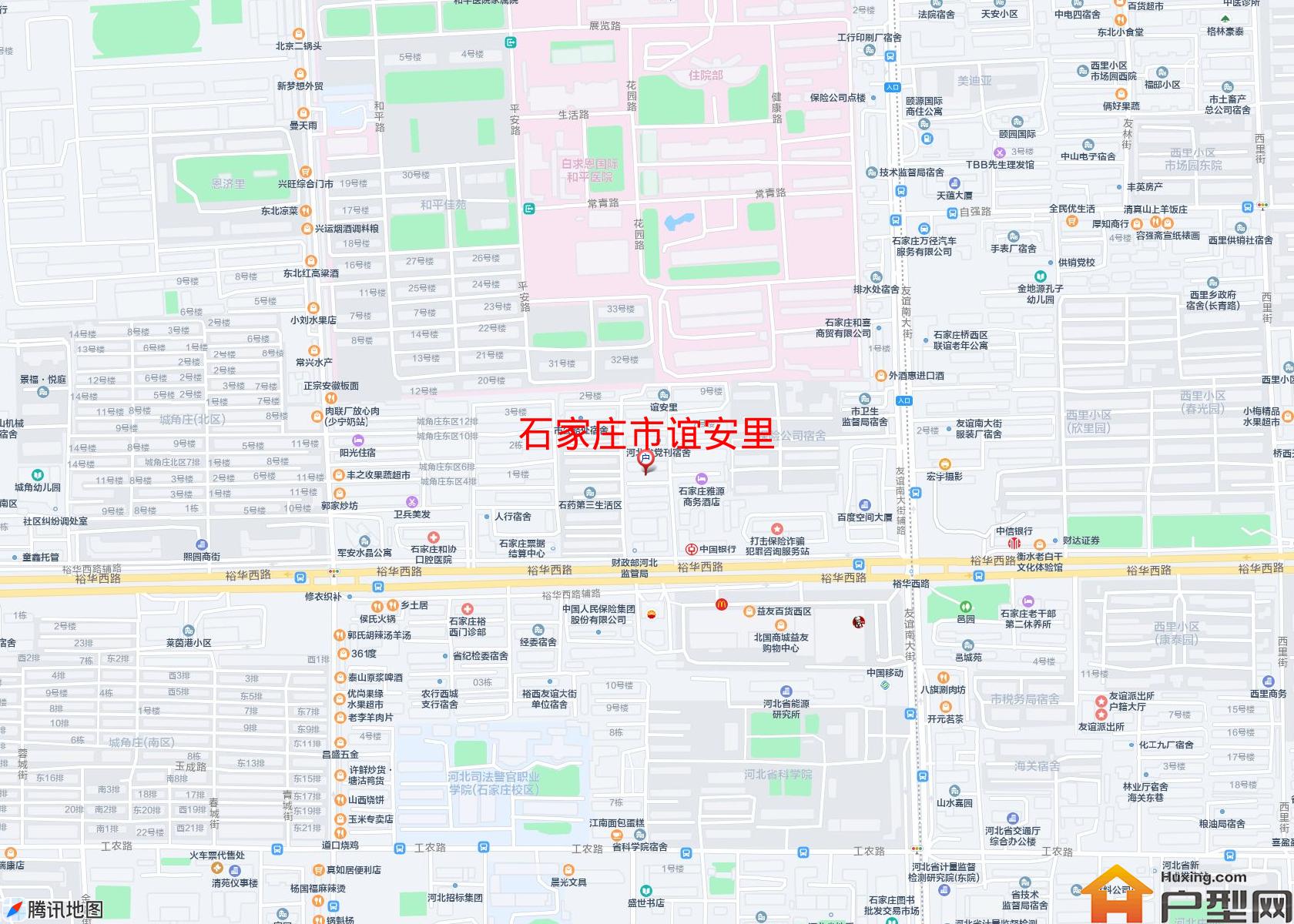 谊安里小区 - 户型网