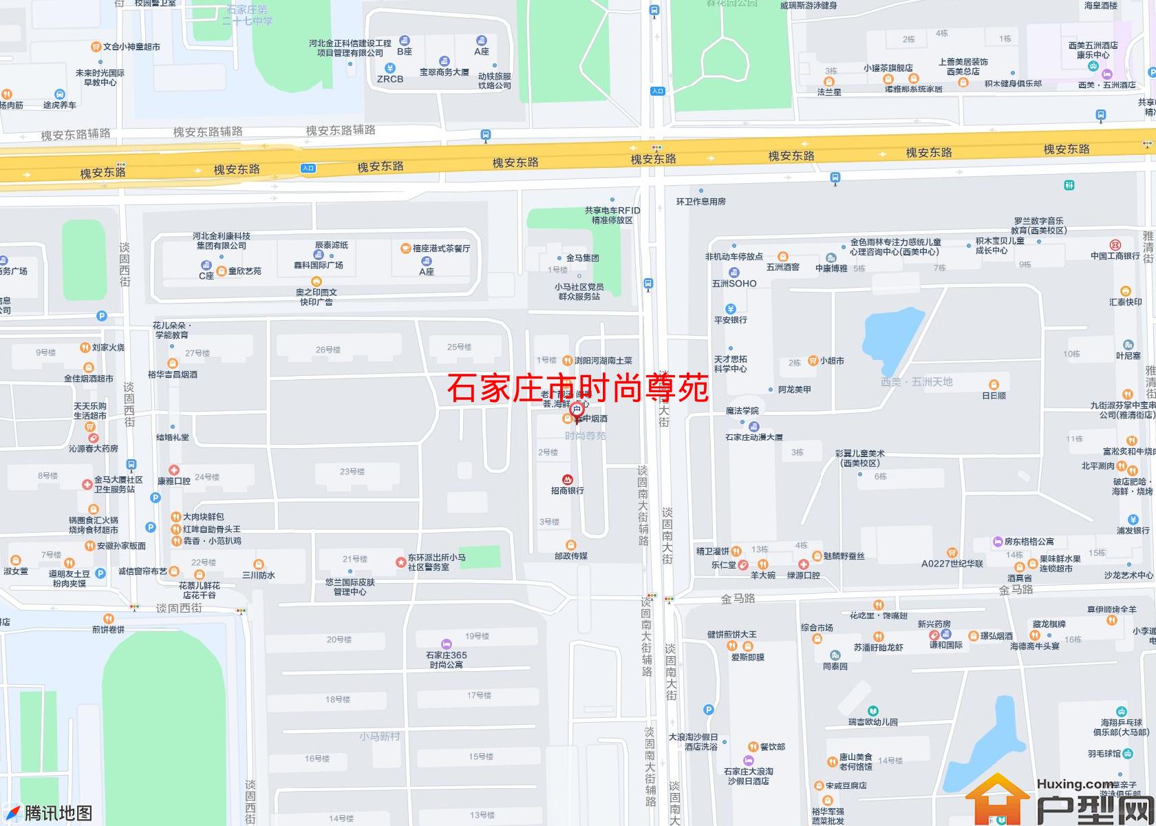 时尚尊苑小区 - 户型网