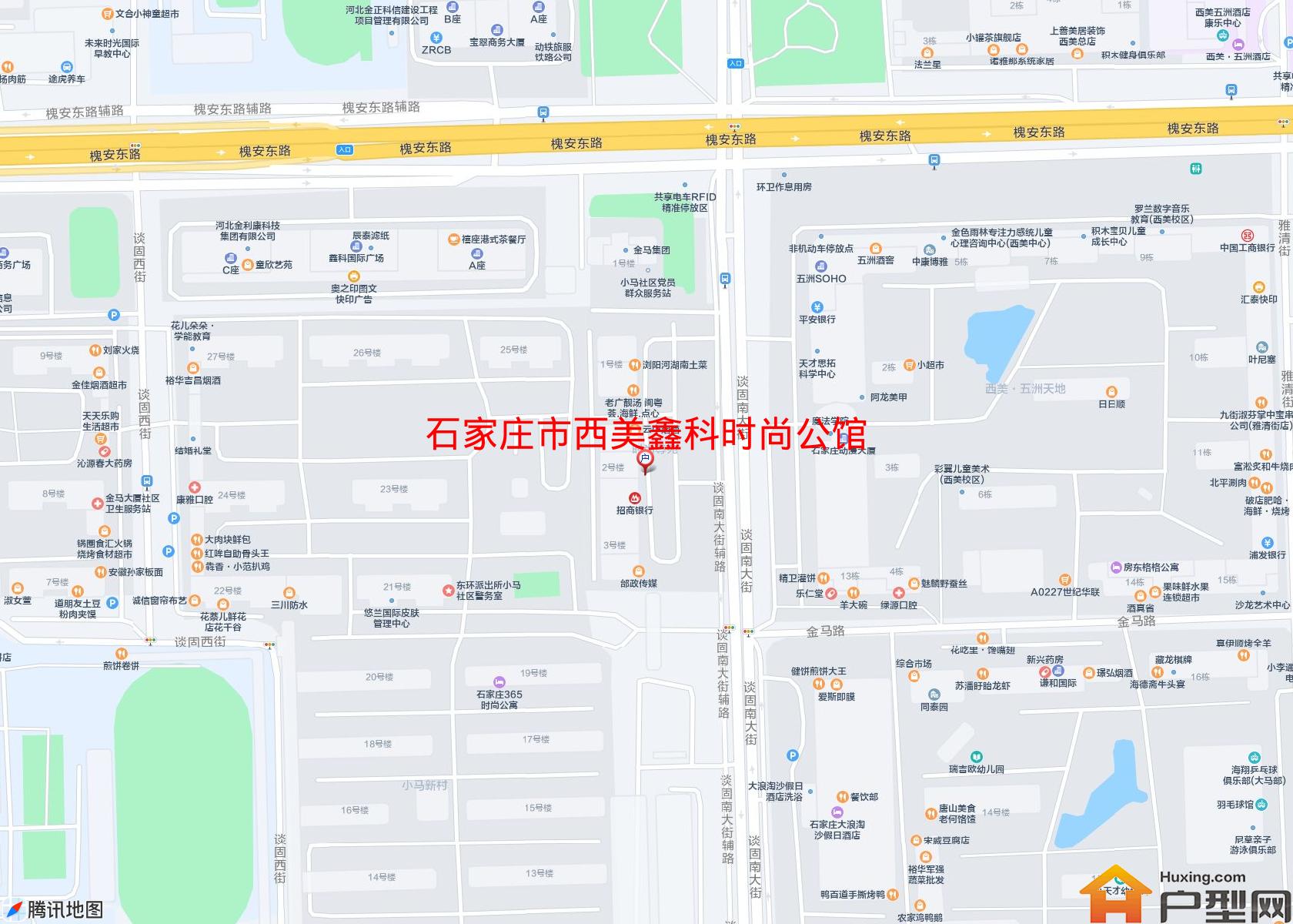 西美鑫科时尚公馆小区 - 户型网
