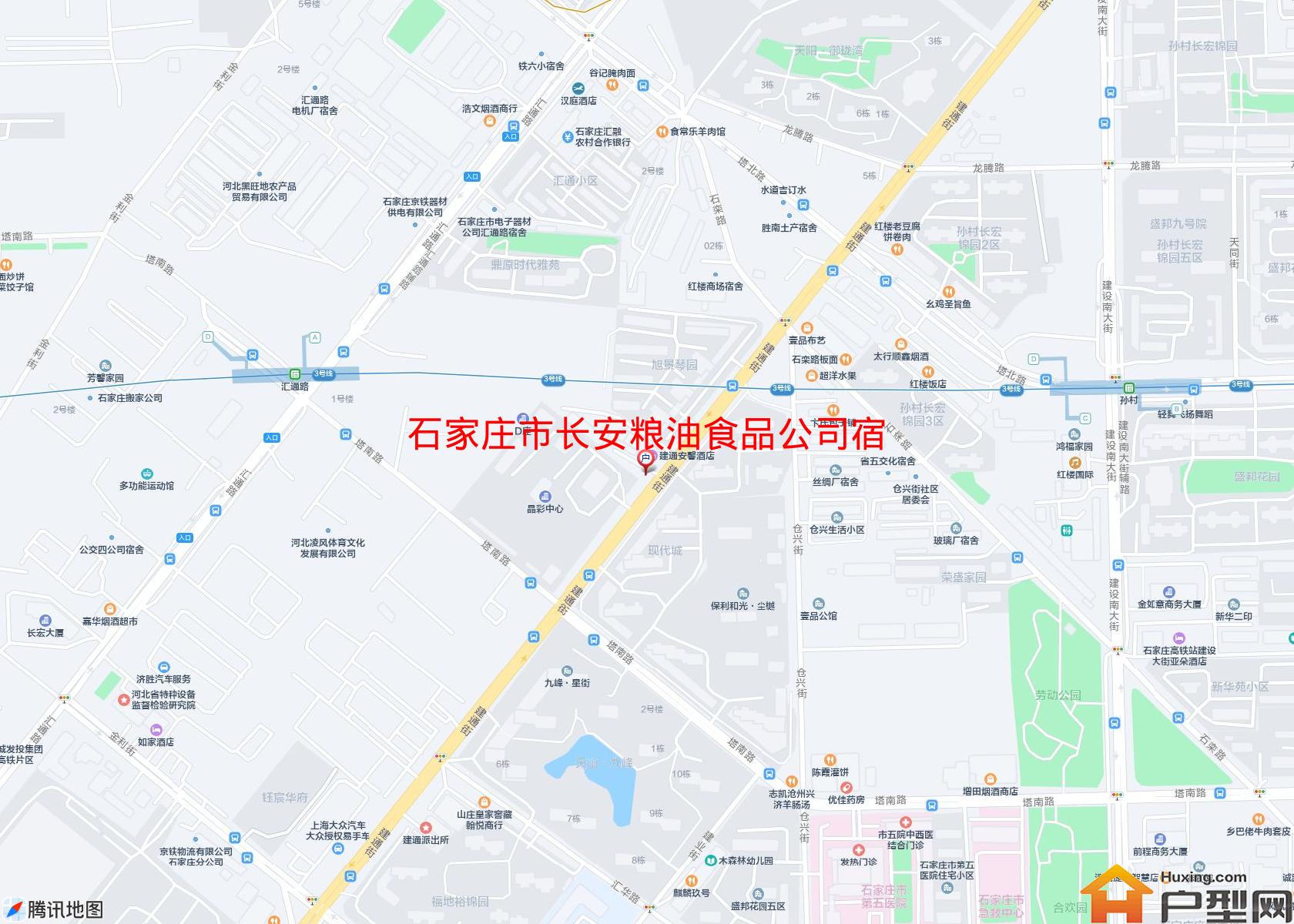 长安粮油食品公司宿舍小区 - 户型网