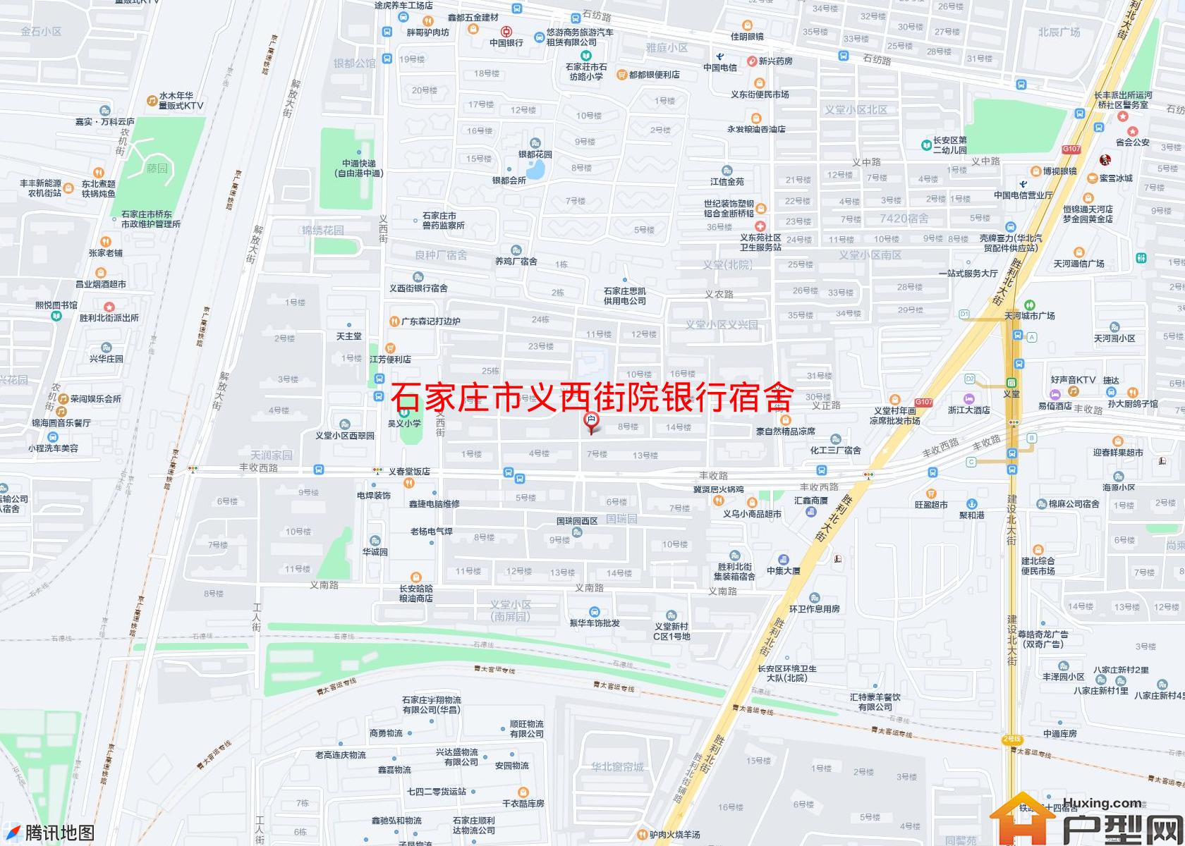 义西街院银行宿舍小区 - 户型网