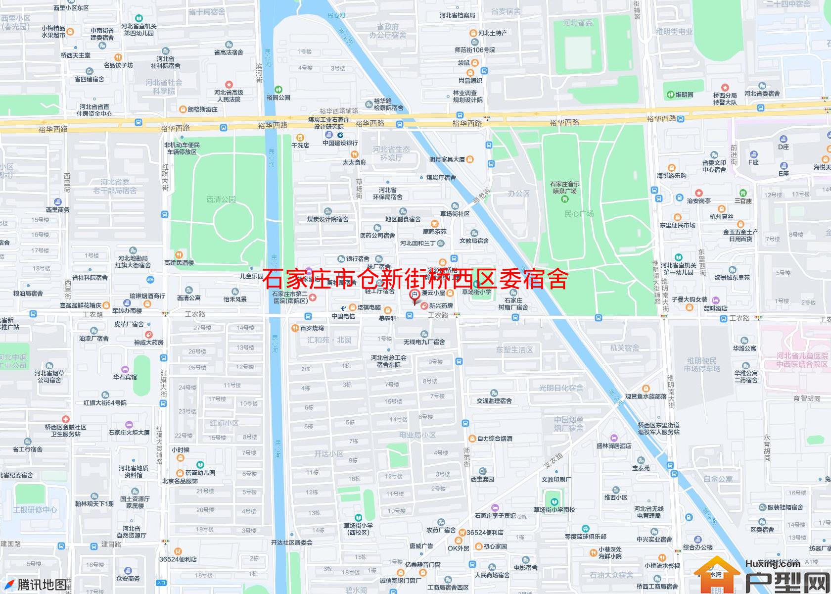 仓新街桥西区委宿舍小区 - 户型网