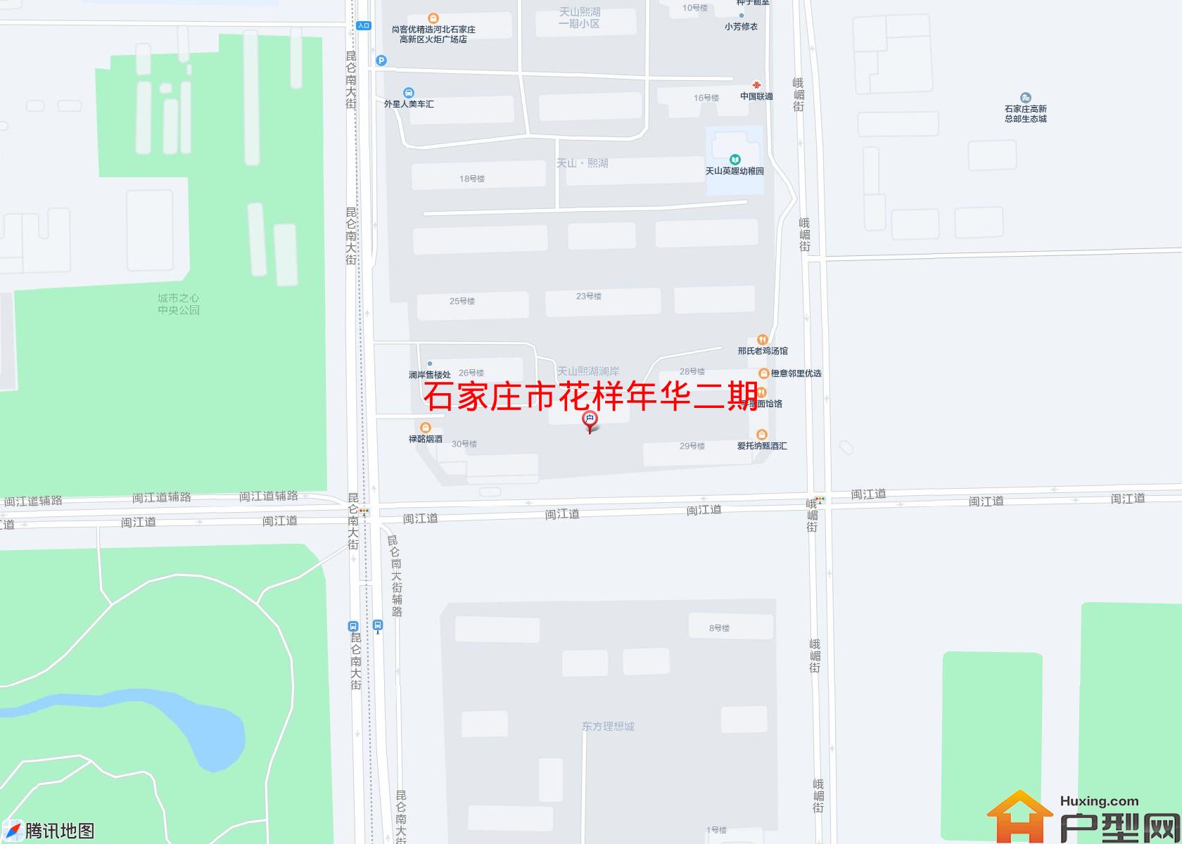 花样年华二期小区 - 户型网